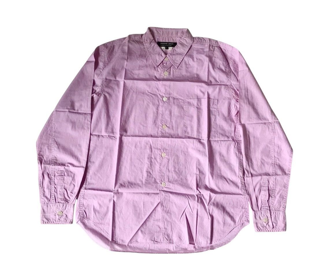 Comme des Garcons Cdg homme deux AD2013 checkered pink button up Size US S / EU 44-46 / 1 - 1 Thumbnail