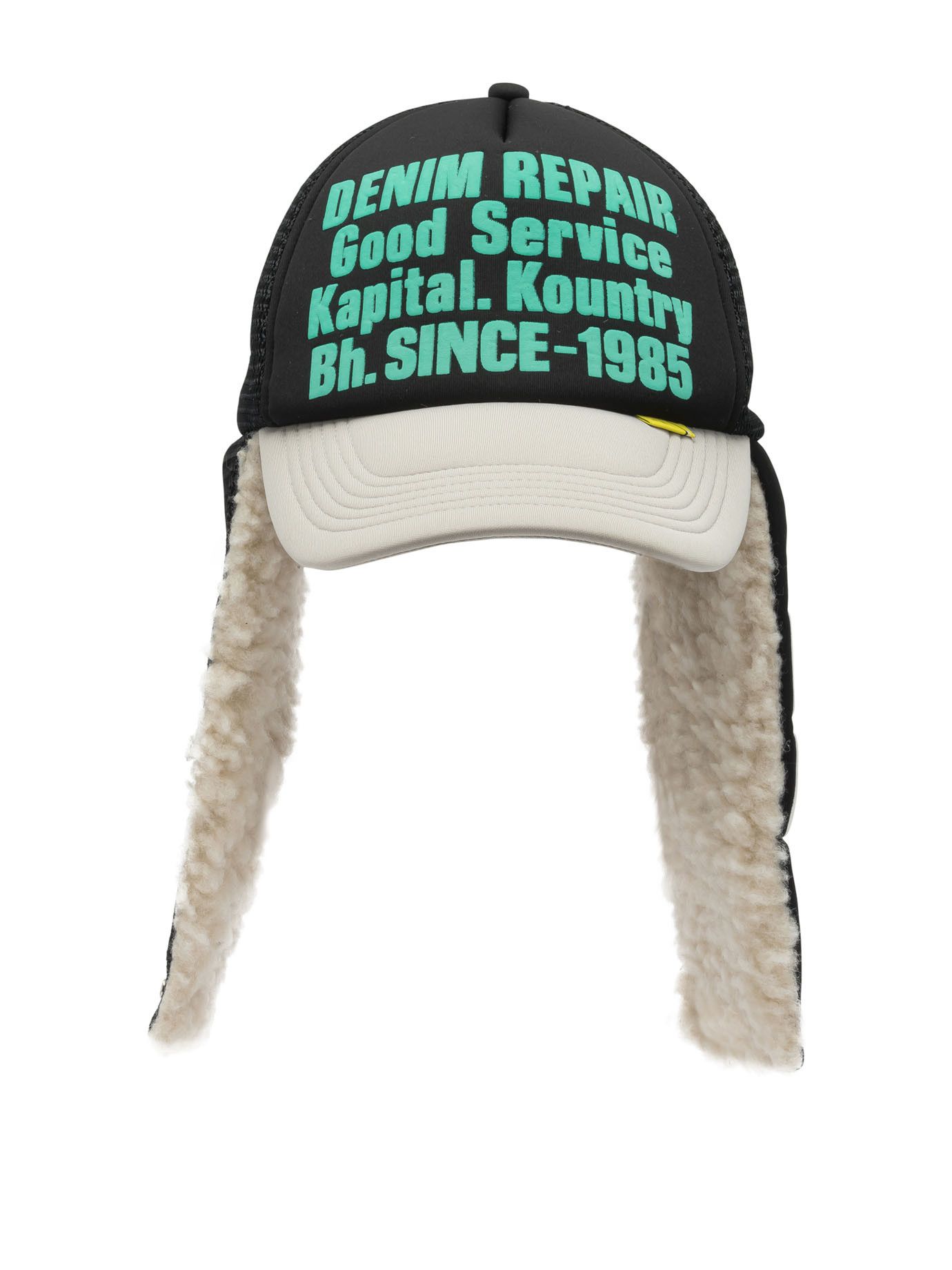 Kapital Kapital Denim Repair Service Lumber Trucker Hat tag size UNI Men - USA Duties Paid Size ONE SIZE - 1 Thumbnail