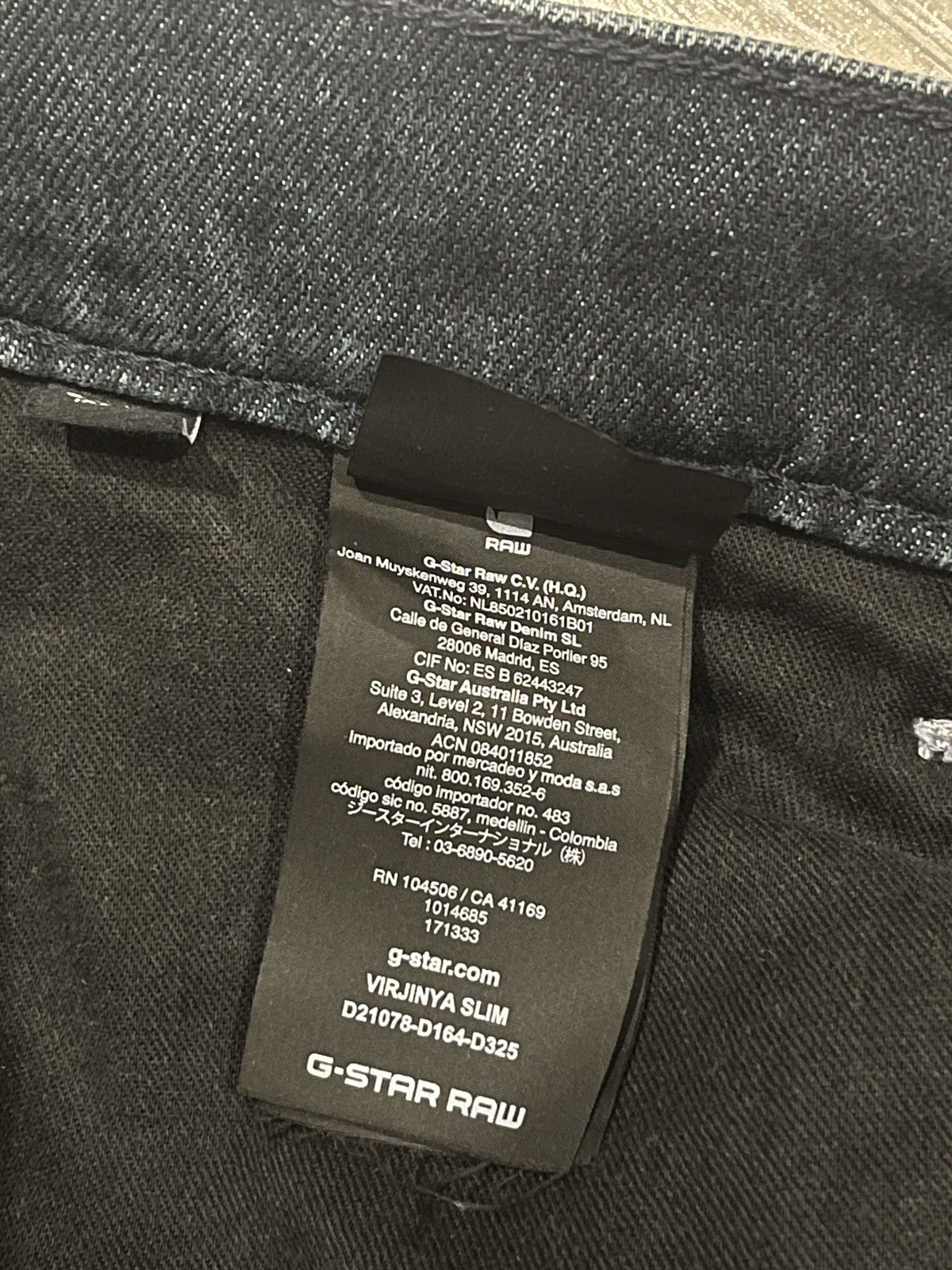 G-Star G-star raw jeans VIRJINYA 30/30 Size 30" / US 8 / IT 44 - 13 Thumbnail