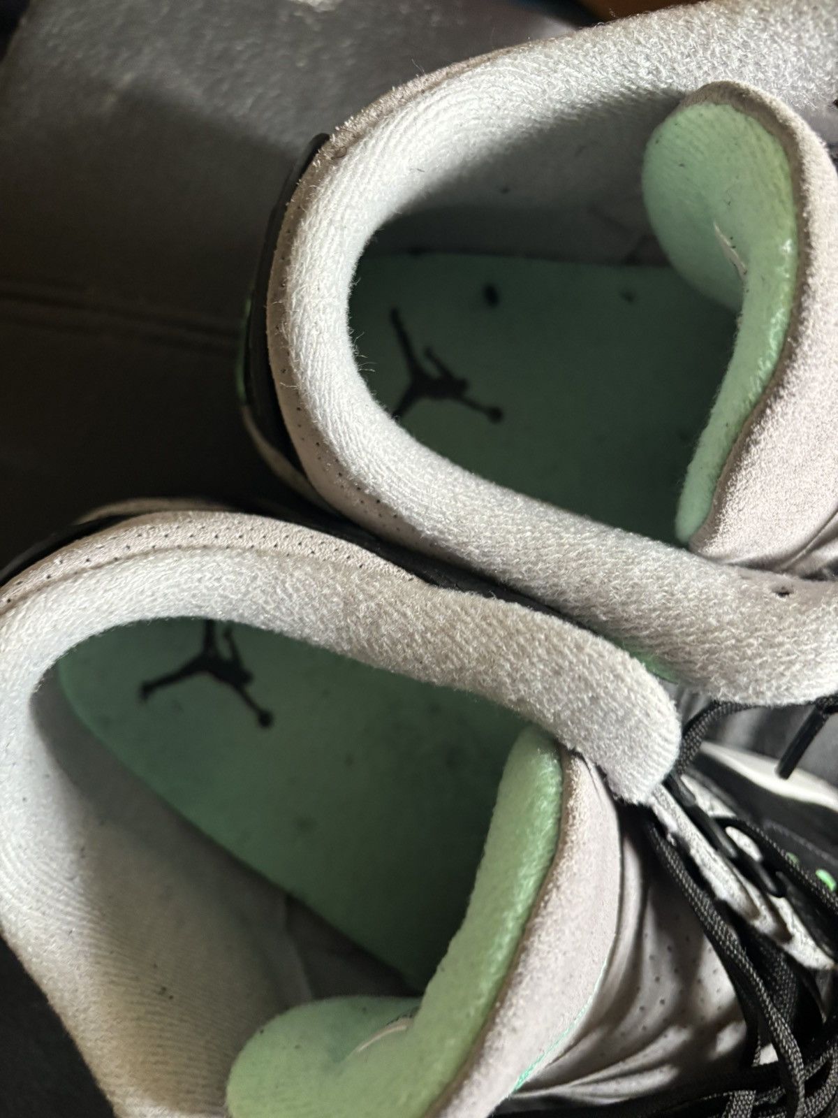 Jordan Brand Black/green cement 3s Jordan Size US 10 / EU 43 - 2 Thumbnail