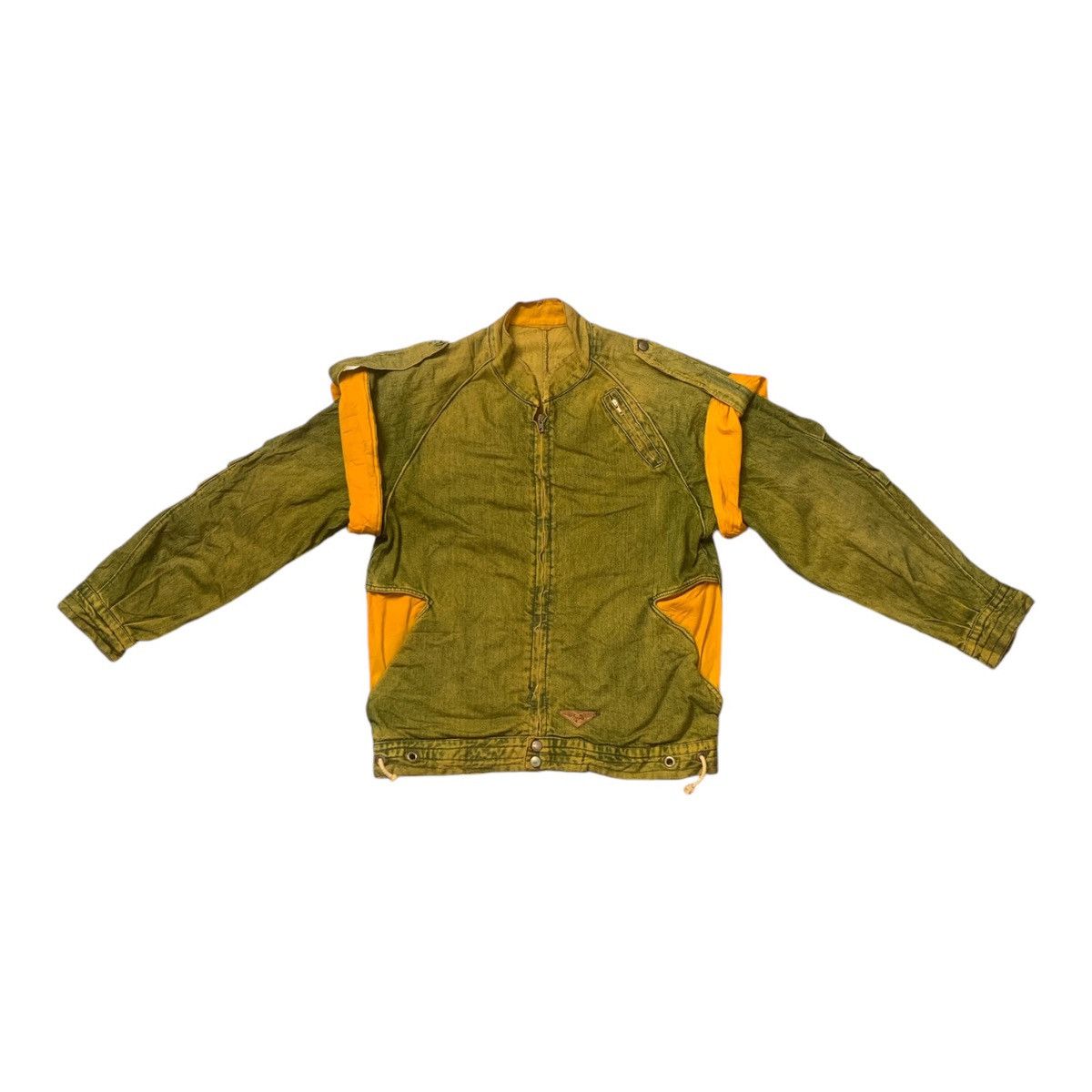 Designer Rare Design Vintage Cuggi Denim Jackets Size M / US 6-8 / IT 42-44 - 2 Thumbnail