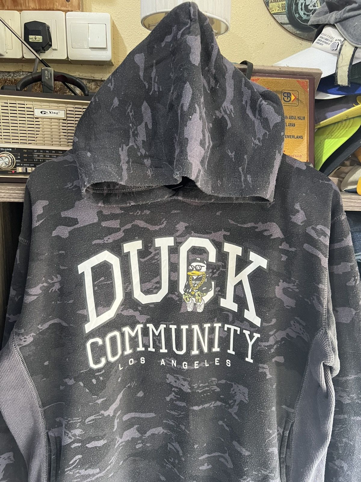Cartoon Network 🔥B One Soul Duck Community Camo Hoodie Size US L / EU 52-54 / 3 - 3 Thumbnail