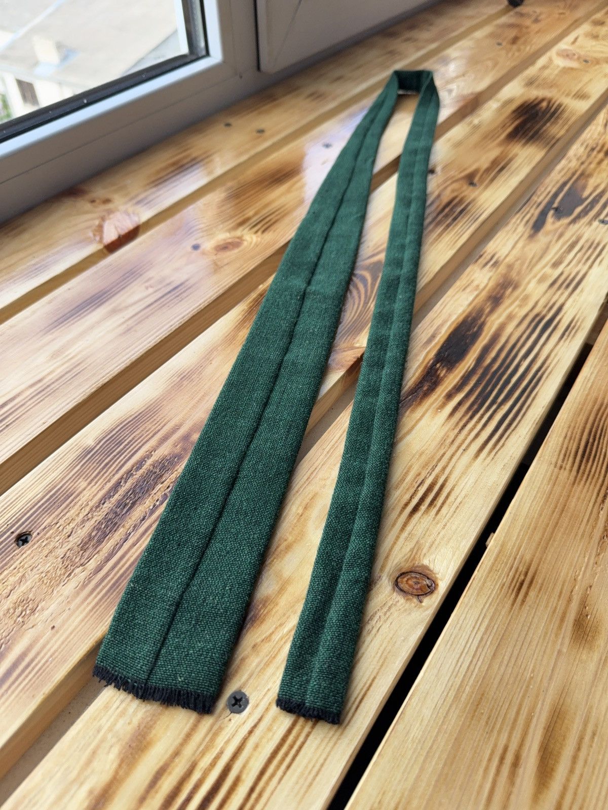 Japanese Brand Japanese Archive Retro 80s Issey Style Green Textured Linen Size ONE SIZE - 6 Thumbnail