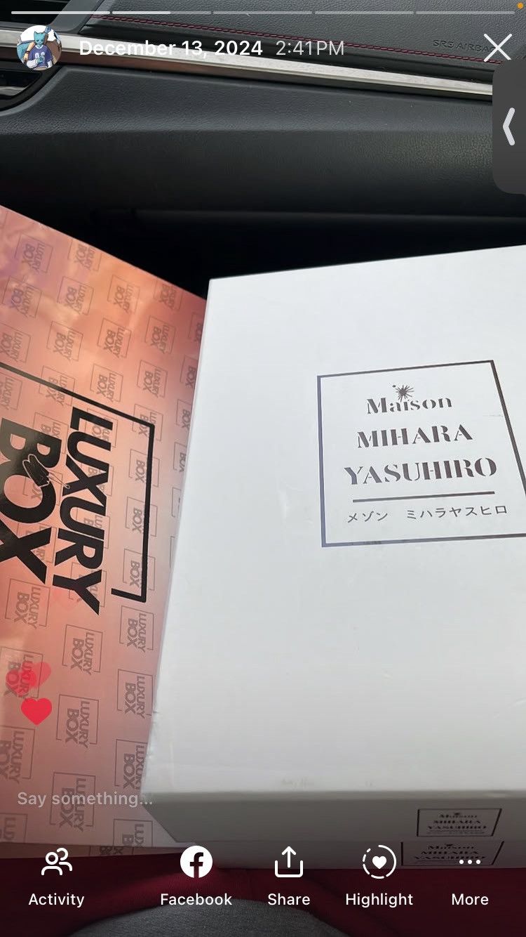 Maison MIHARA YASUHIRO Black and white Hanks Size US 9.5 / EU 42-43 - 5 Thumbnail