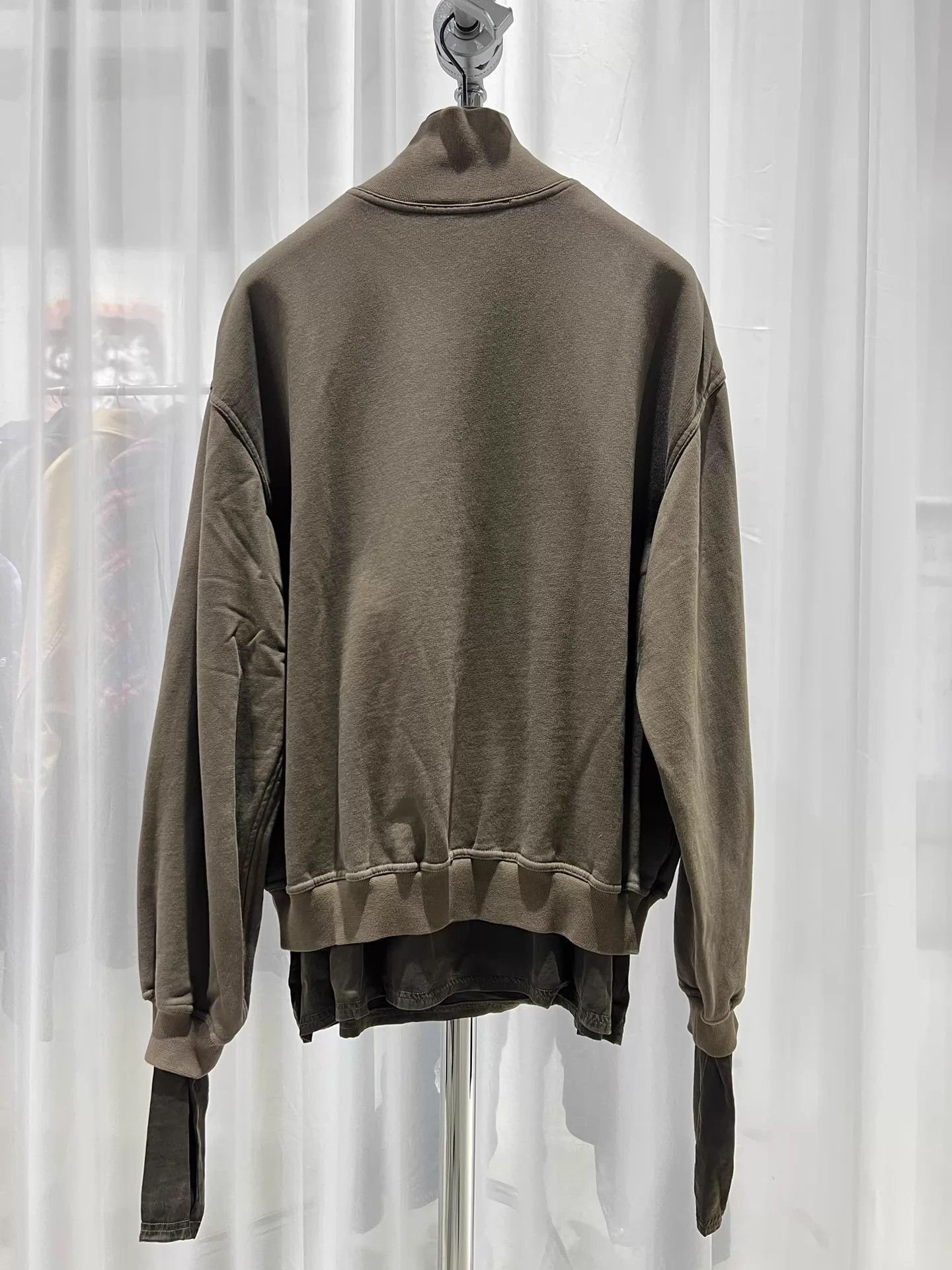 Haider Ackermann Haider Ackermann 15AW Brown Silk-Lined Mud-Dyed Hoodie Size US M / EU 48-50 / 2 - 3 Thumbnail