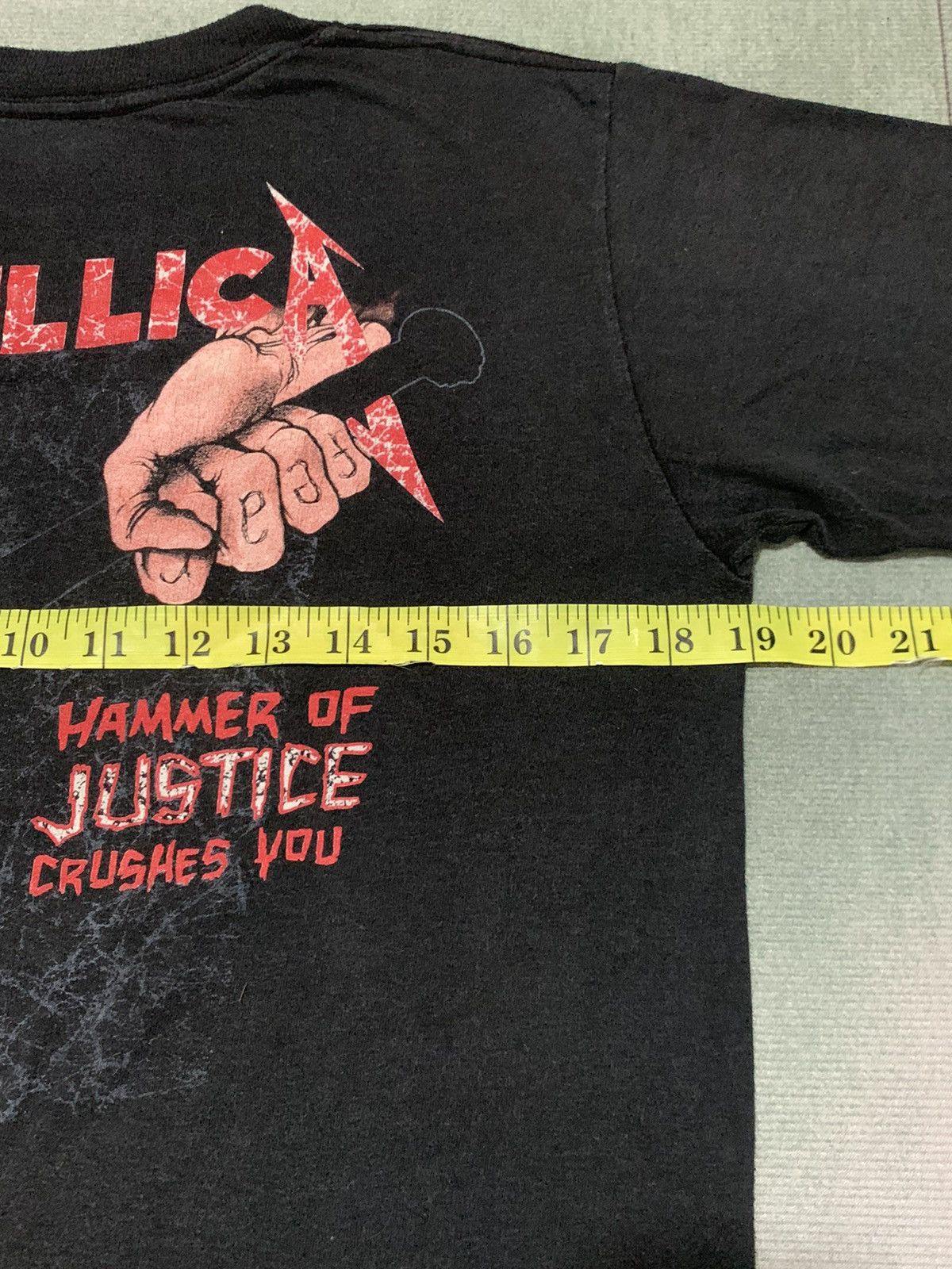 Metallica Vintage 80s Metallica And Justice For All Size US L / EU 52-54 / 3 - 18 Thumbnail
