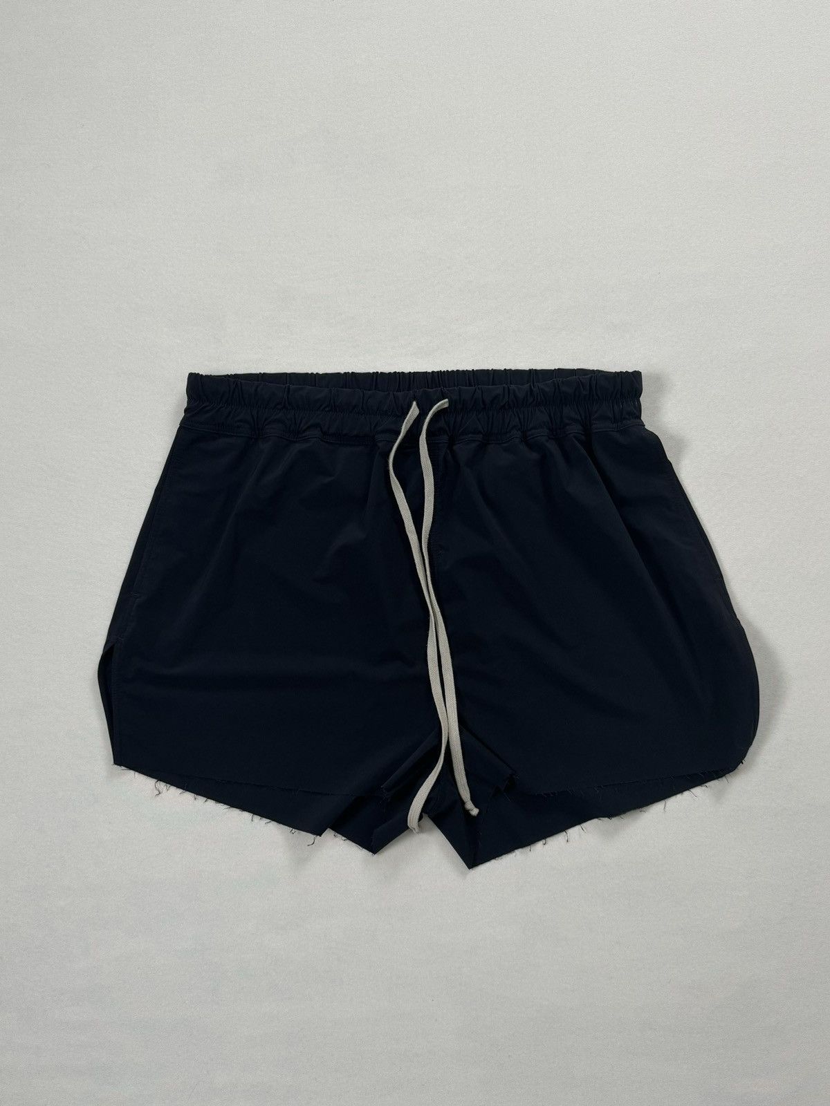 Pre-owned Rick Owens Fogachine Shorts In Black
