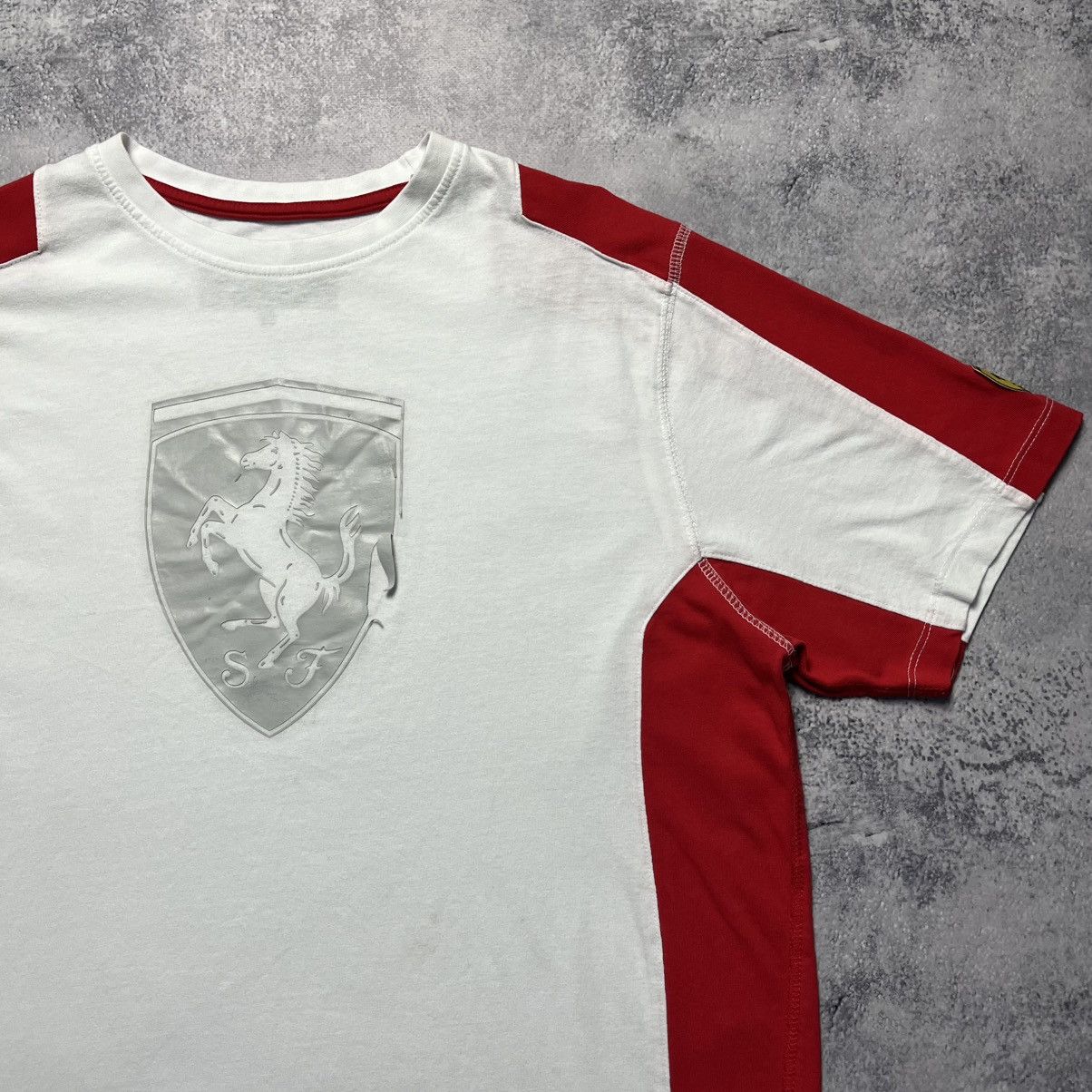 Ferrari Ferrari Big Central Logo Tee Streetwear Y2K Racing Size US M / EU 48-50 / 2 - 4 Thumbnail