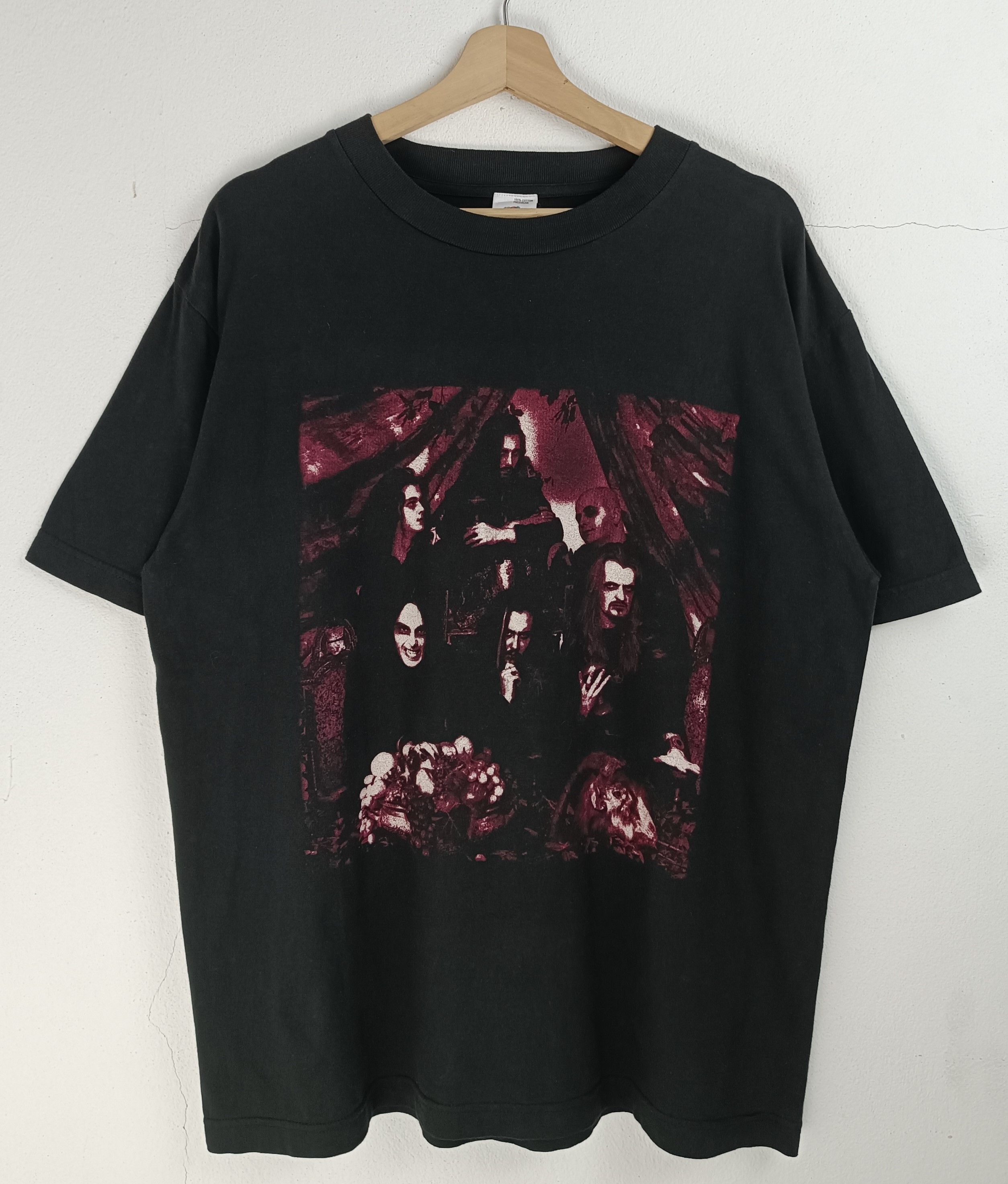Vintage VINTAGE 90'S CRADLE OF FILTH DUSK & HER EMBRACE TEE metal Size US L / EU 52-54 / 3 - 3 Thumbnail