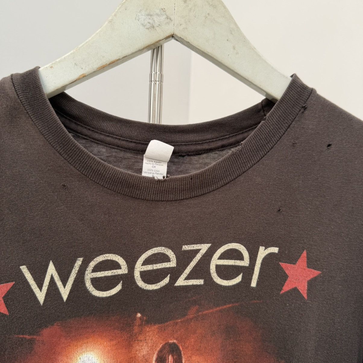 Band Tees Weeze tour 2009 - trashed distressed faded Size US S / EU 44-46 / 1 - 5 Thumbnail
