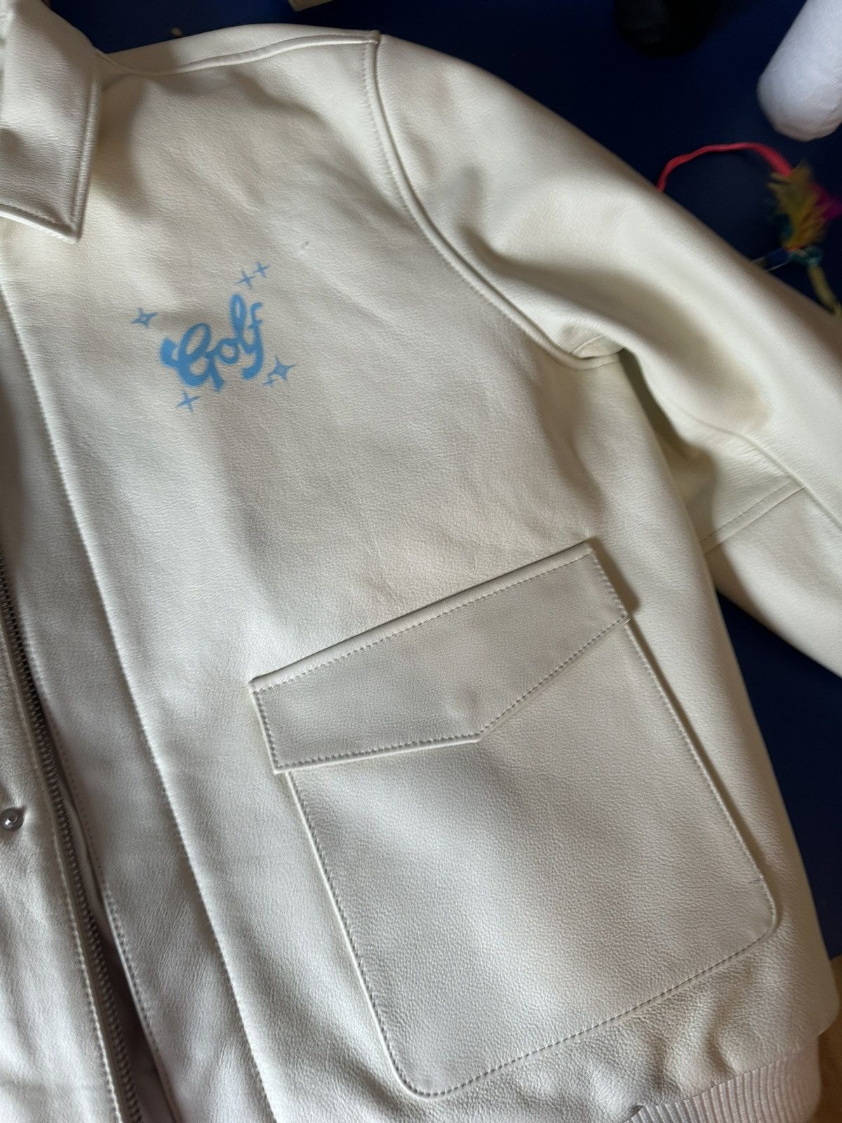 Golf Wang × Tyler The Creator Golf airbrush bomber jacket Size US XL / EU 56 / 4 - 6 Thumbnail