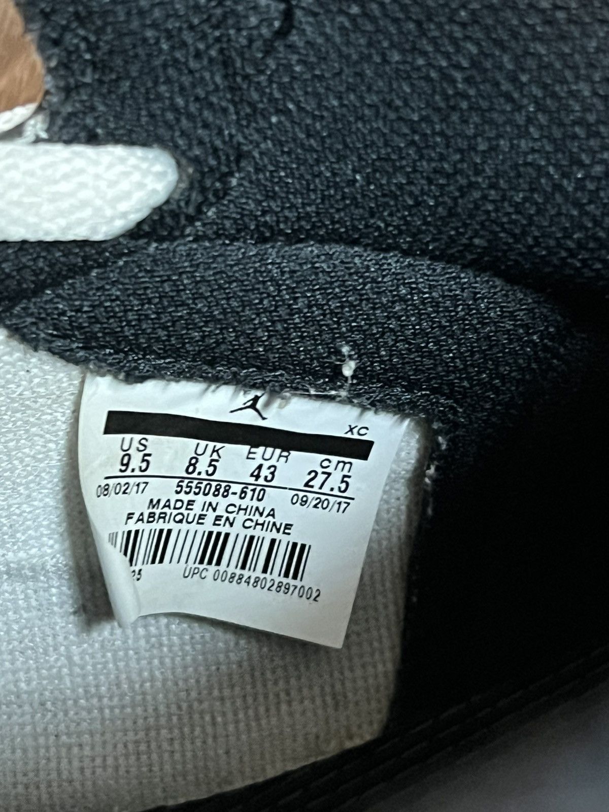 Jordan Brand Jordan 1 Bred Toe Size US 9.5 / EU 42-43 - 6 Thumbnail