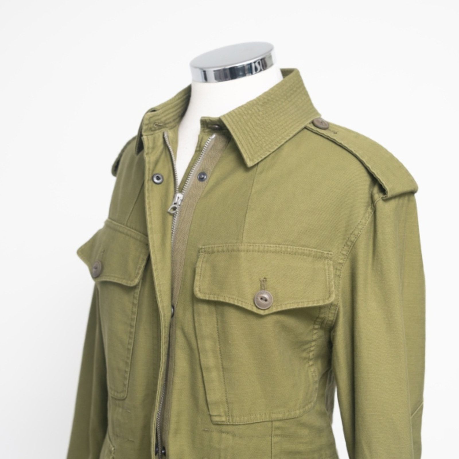 Rag & Bone rag & bone. Lorenz Cotton Military Jacket. Size S / US 4 / IT 40 - 8 Thumbnail
