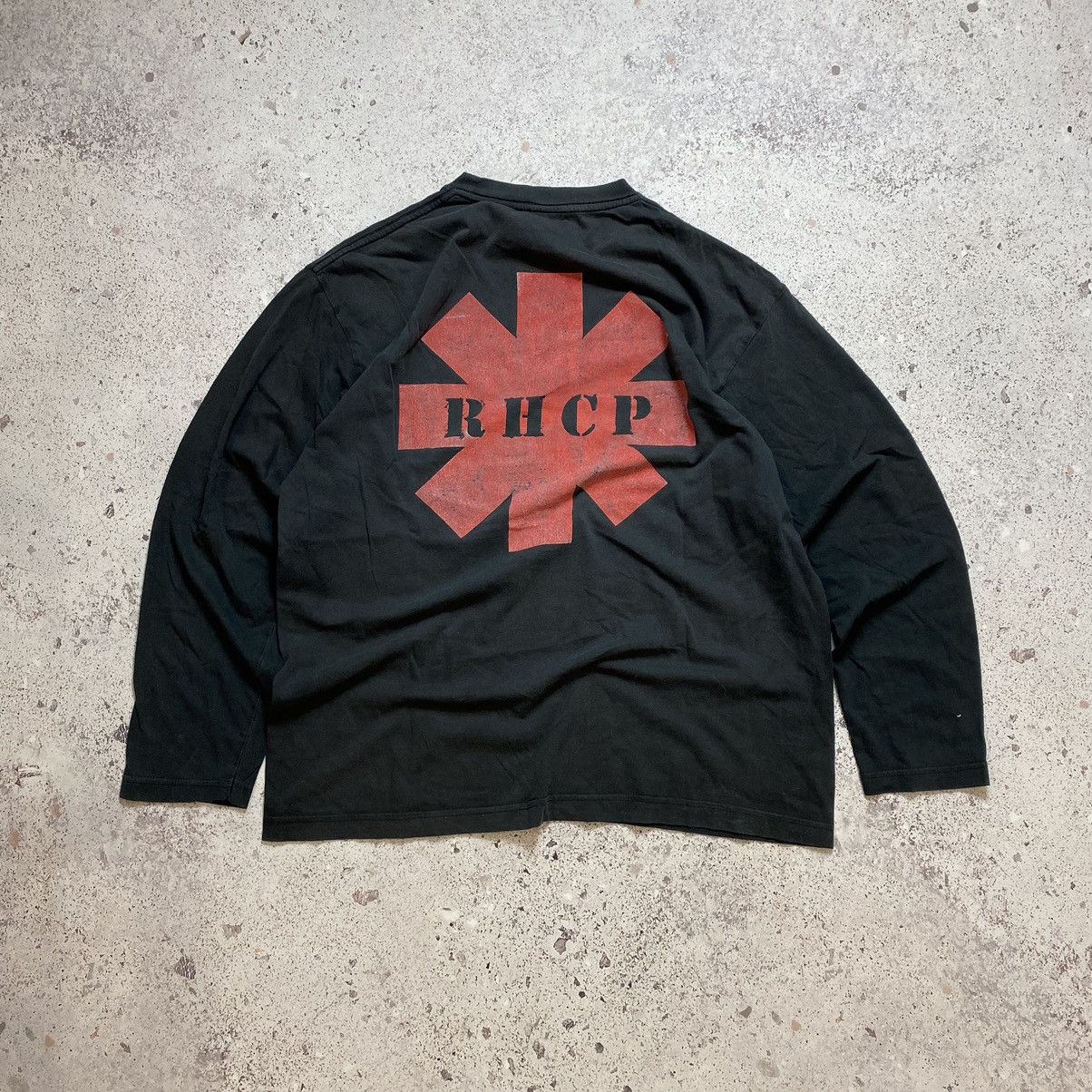 Band Tees Vintage 90s Red Hot Chili Peppers Long Sleeve Big Logo Y2K Size US L / EU 52-54 / 3 - 1 Thumbnail