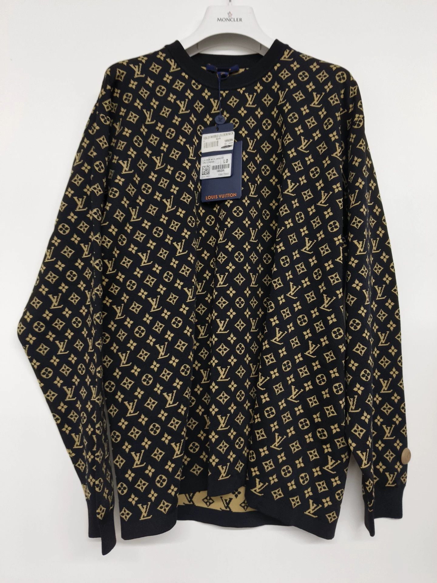 Louis Vuitton Multi Pattern Long Sleeve Knit Sweater Size US L / EU 52-54 / 3 - 1 Thumbnail
