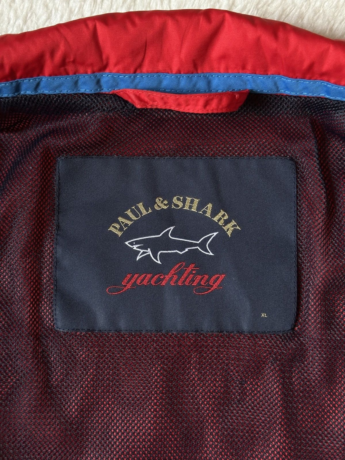 Paul & Shark Paul & Shark Red Quilted Vest XL- L Jacket Yachting Italy Size US XL / EU 56 / 4 - 9 Thumbnail