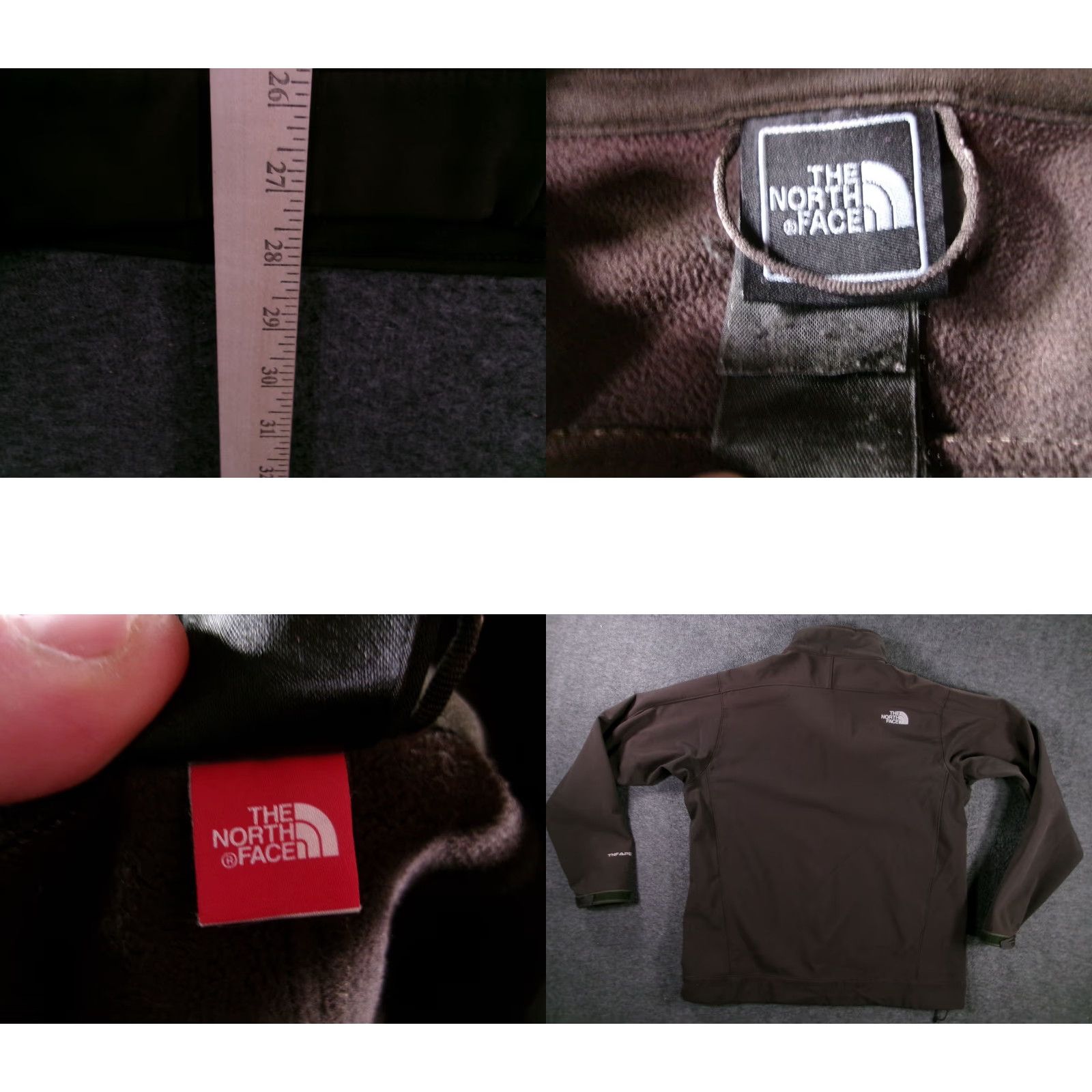 The North Face The North Face Softshell Jacket Men Extra Large Brown TNF Apex Zippered Pockets Size US XL / EU 56 / 4 - 8 Thumbnail