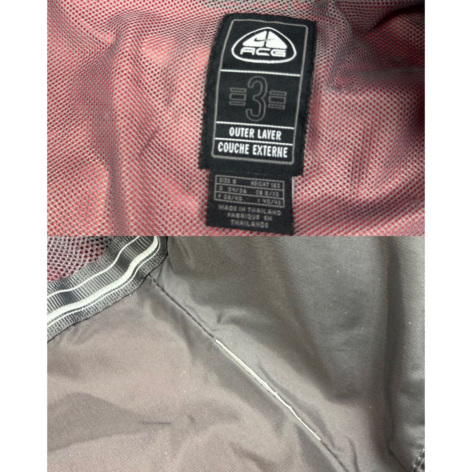 Nike Nike ACG 3 Outer Layer Couche Externe Men Red Parka Jacket S Size US S / EU 44-46 / 1 - 3 Thumbnail