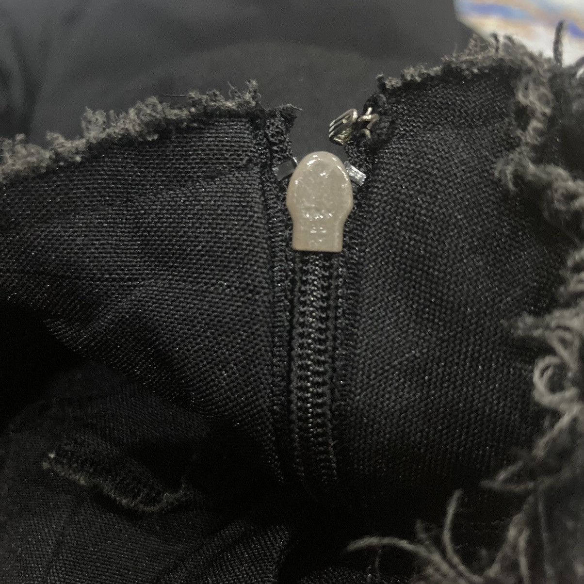 Comme des Garcons AD2014 POLY FULL LENGHT HANGING SHORT PANTS JUMPER Size 30" / US 8 / IT 44 - 9 Thumbnail