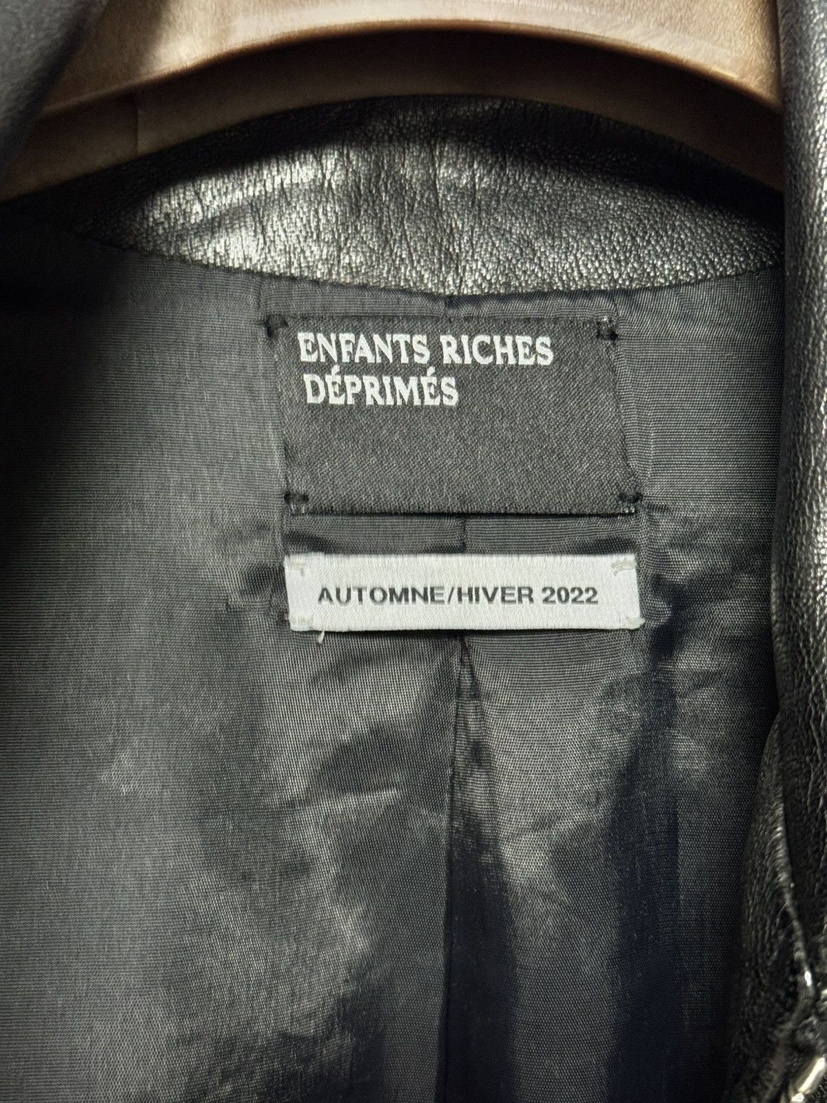Enfants Riches Deprimes ERD himalayan junkie leather jacket Size US M / EU 48-50 / 2 - 11 Thumbnail