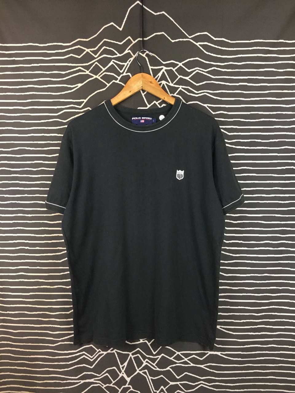 Polo Ralph Lauren Vtg Polo Sport Ralph Lauren Embroidered Shield Logo Tee Size US L / EU 52-54 / 3 - 2 Thumbnail