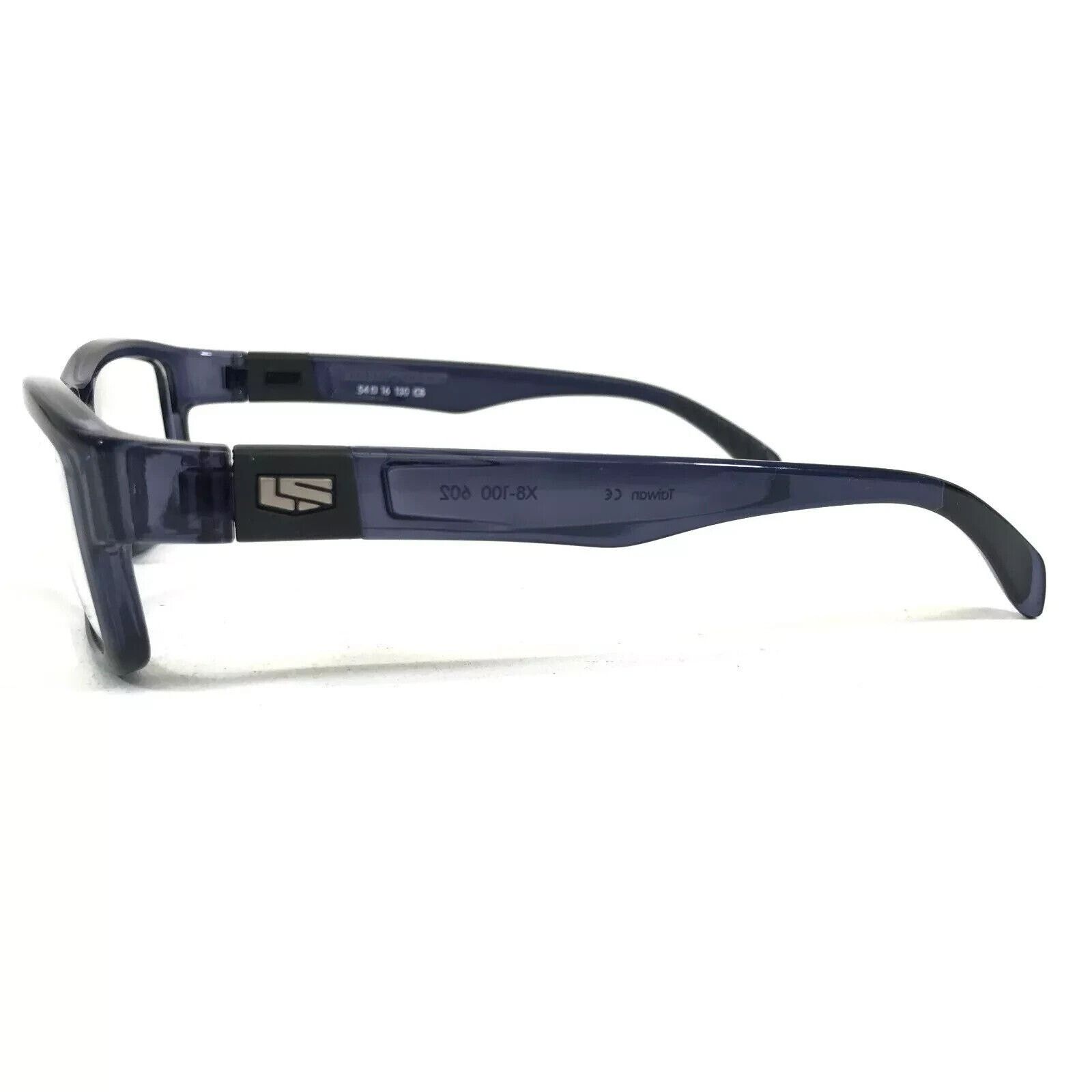 Frame LIBERTY SPORT XB-100 602 CLEAR BLUE NYLO FLEX EYEGLASSES Size ONE SIZE - 8 Thumbnail
