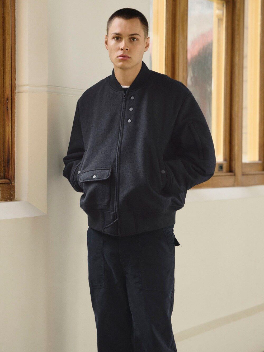 Engineered Garments × Universal Works × Wtaps 🆕Engineered Garments x Uniqlo Padded Blouson Bomber Jacket Size US M / EU 48-50 / 2 - 5 Thumbnail