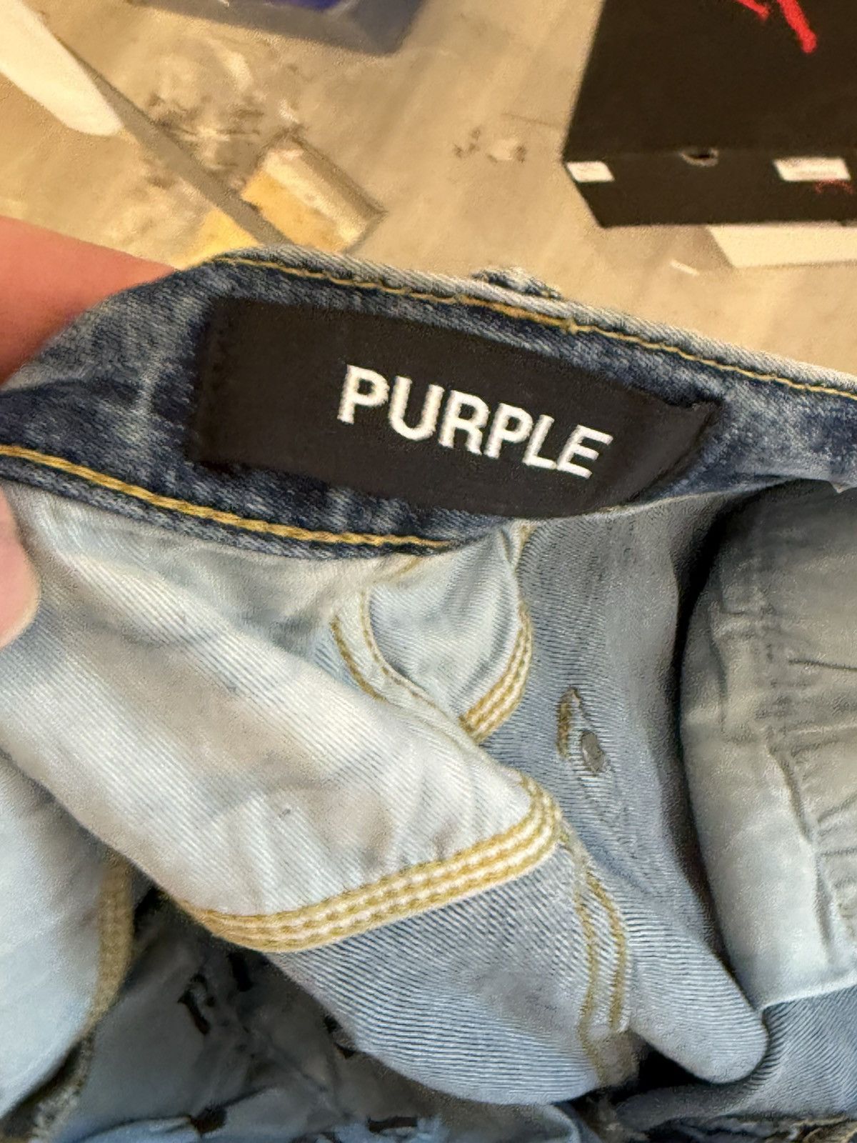 Purple Brand Purple Brand denim blue p002 size 31 Size US 31 - 3 Thumbnail