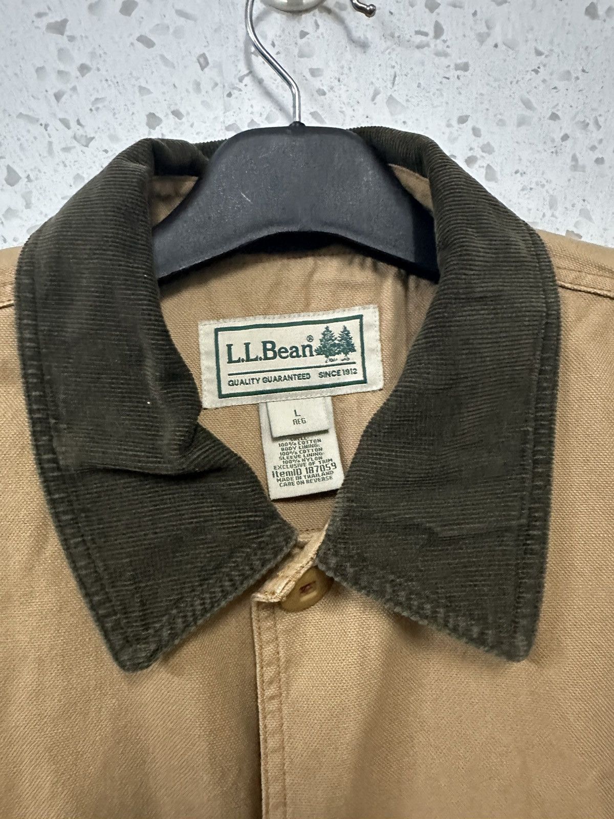 L.L. Bean Vintage L.L Bean Hunting Canvas Jacket Design Size US L / EU 52-54 / 3 - 3 Thumbnail