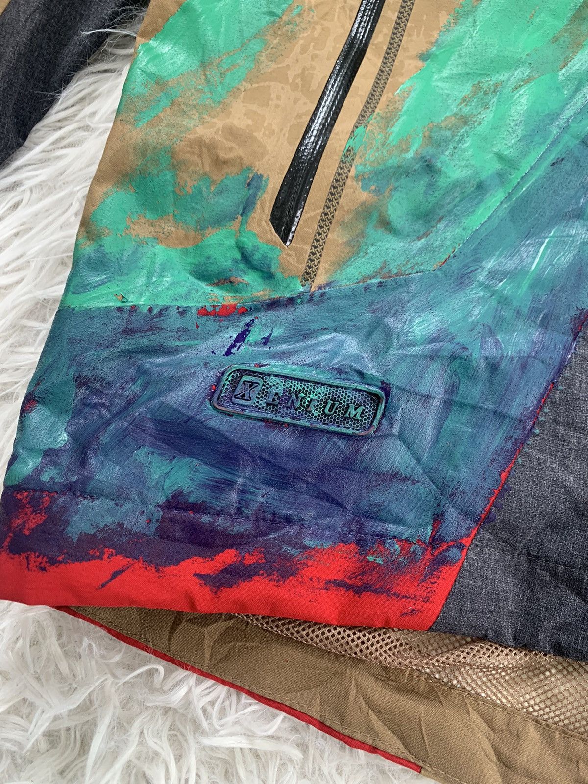 Goretex Cozy Paint Multicolor Eider Xenium Goretex Jacket Hooded Size US M / EU 48-50 / 2 - 5 Thumbnail