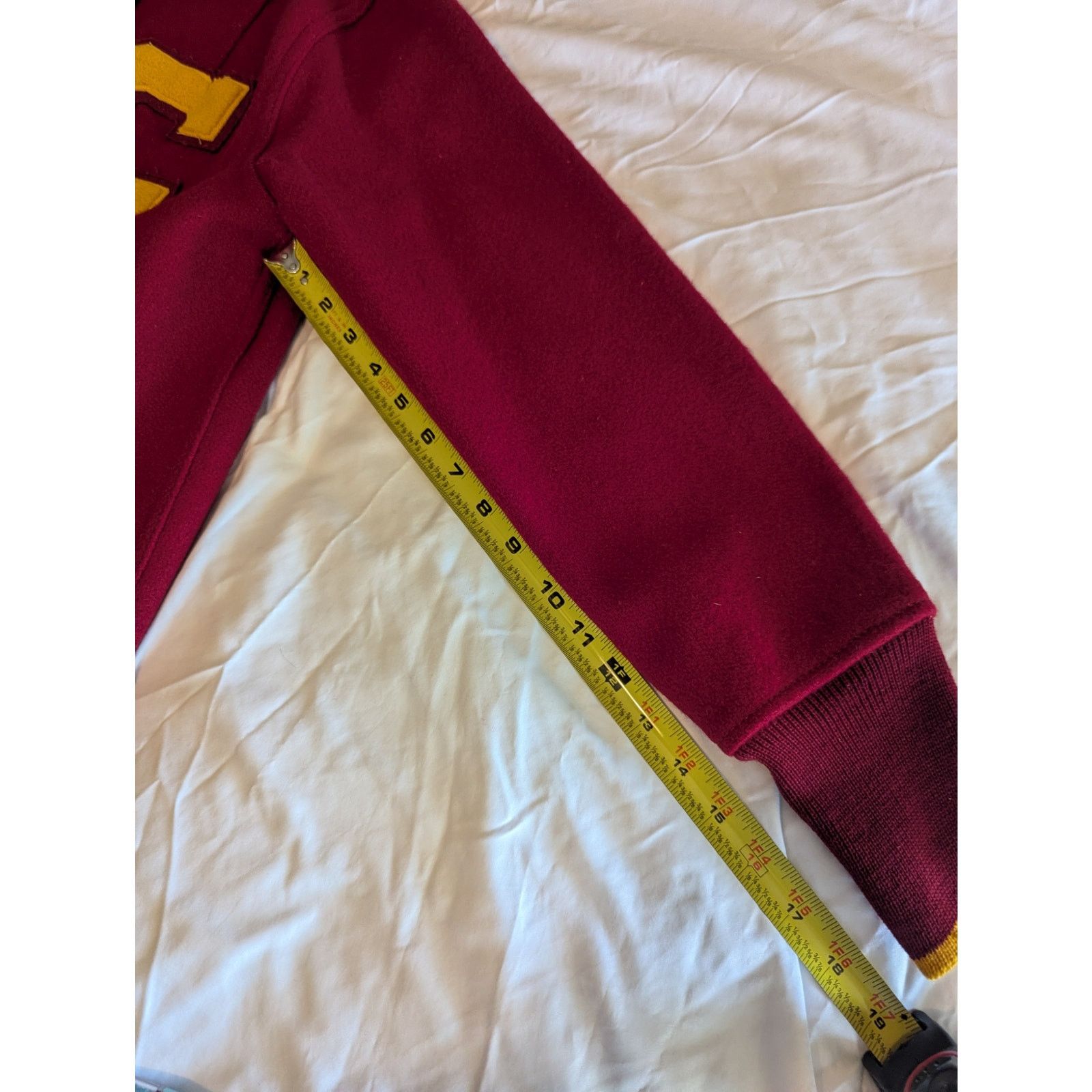 Delong 1960's Whiting Varsity Wool Shirt / Jacket 16 tag Fit Small Size US S / EU 44-46 / 1 - 8 Thumbnail
