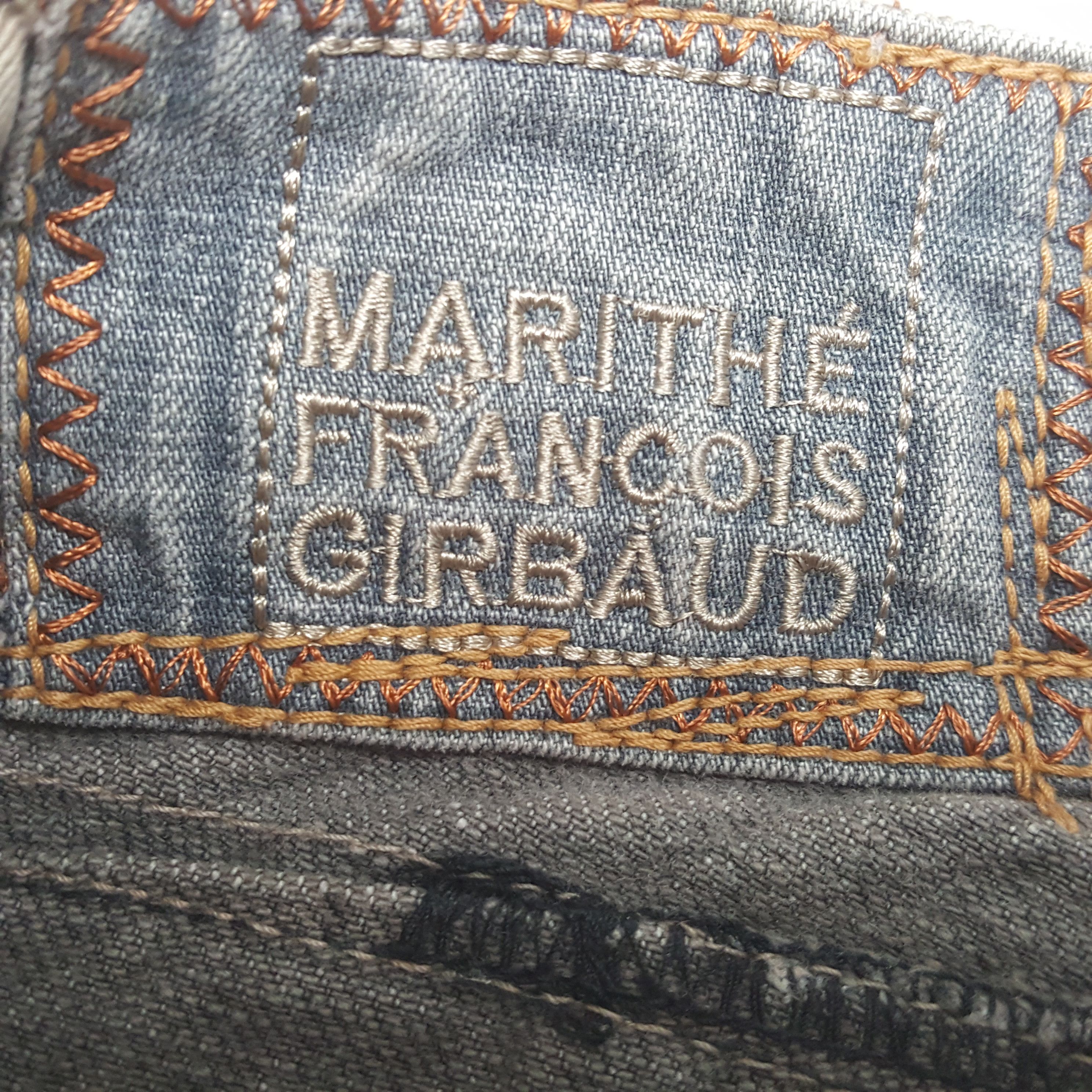 Designer × Marithe + Francois Girbaud × Vintage Vintage MARITHE FRANCOIS GIRBAUD Denim Jeans C280N19 Size US 28 / EU 44 - 8 Thumbnail