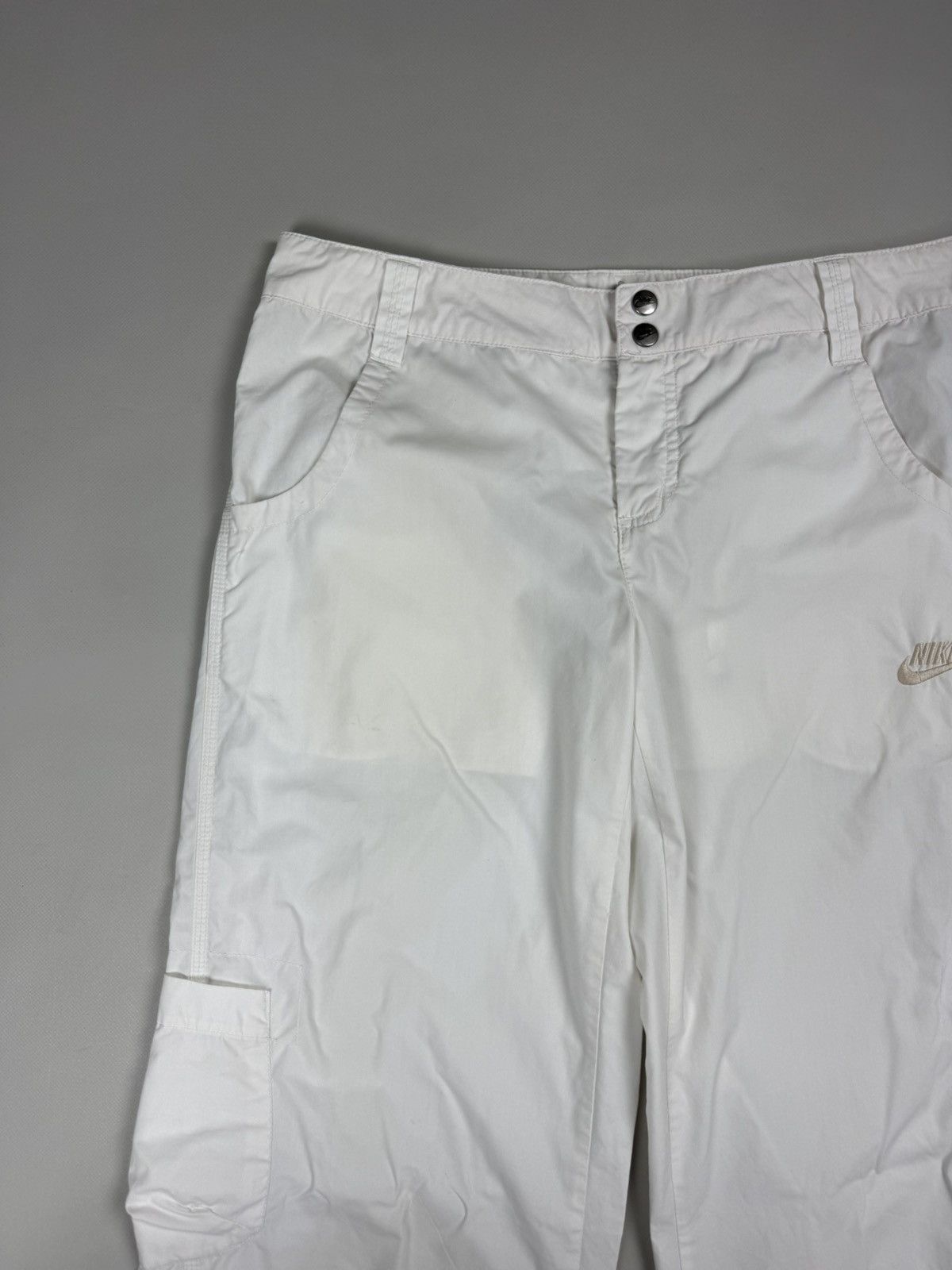 Nike Nike Vintage Y2K Ladies Cargo Pants Trousers Size US 8 / M Size 30" / US 8 / IT 44 - 6 Thumbnail