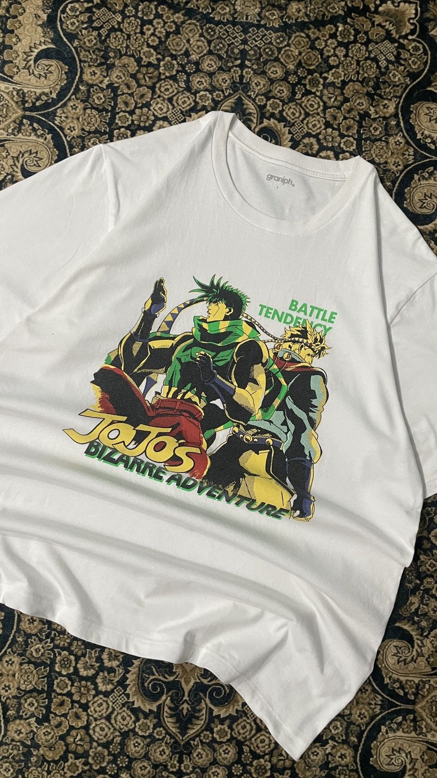 Anime Rare Anime Jojo Bizarre Adventure Size US L / EU 52-54 / 3 - 1 Thumbnail