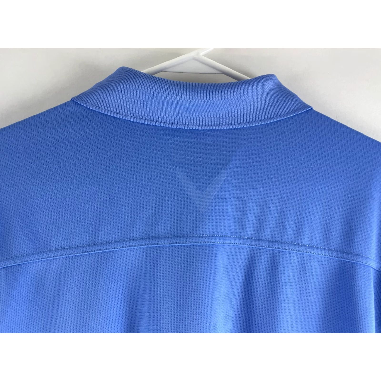 Callaway Callaway Opti-Dri Polo Shirt Men’s Large Blue Short Sleeve 1/4 Button Up Polo Size US L / EU 52-54 / 3 - 4 Thumbnail