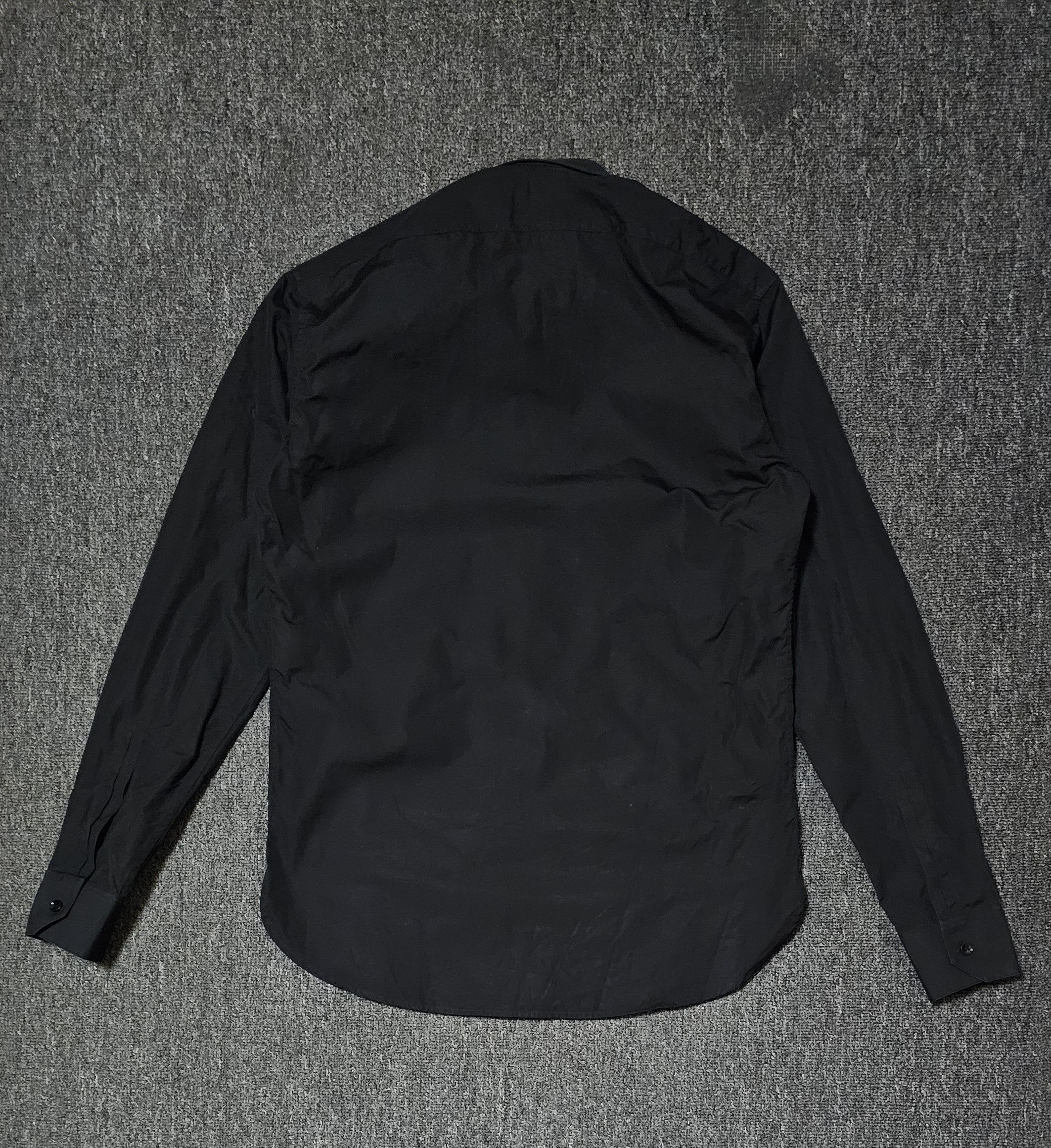 Saint Laurent Paris Saint Laurent Men's Black Shirt Size 38 Size US L / EU 52-54 / 3 - 4 Thumbnail