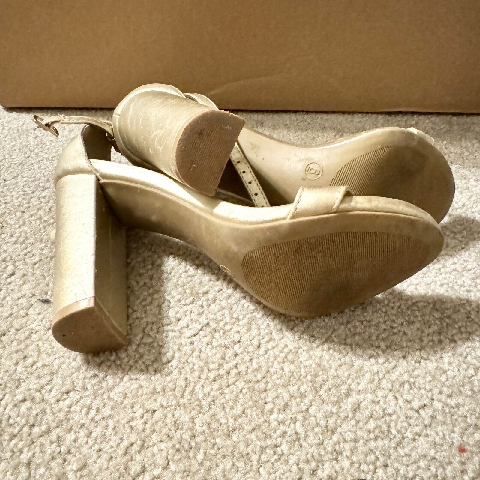 Other Lulus 6 Ankle Belted Taylor Suede Ankle Strap Heels Open Toe Size US 6 / IT 36 - 5 Thumbnail