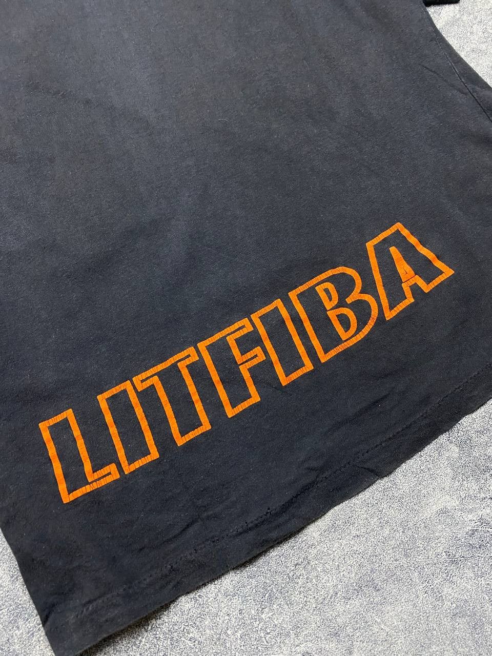 Band Tees × Japanese Brand Rare Vintage Litfiba SIngle Stitch Tee 90s Rock Size US L / EU 52-54 / 3 - 12 Thumbnail