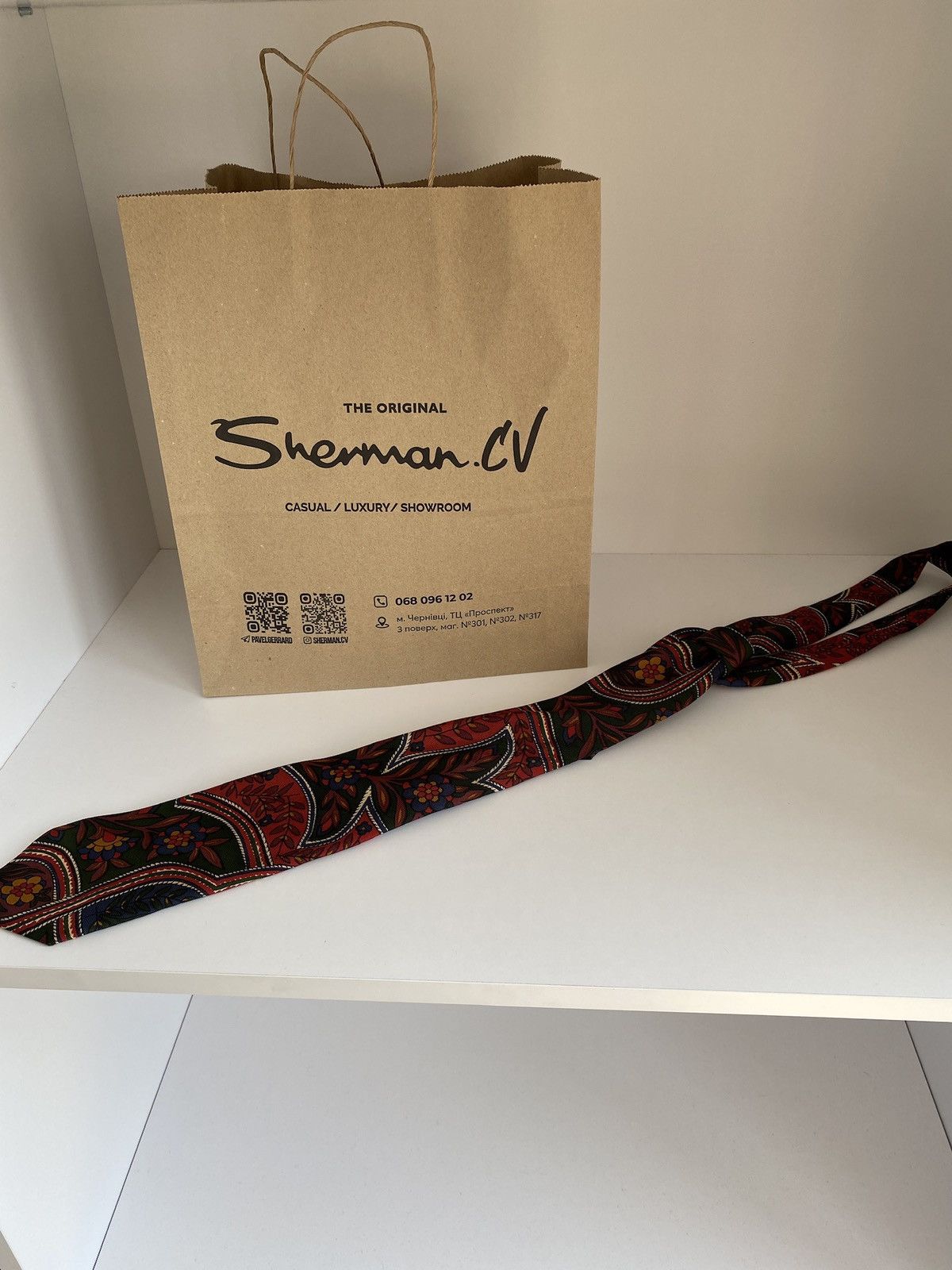 Burberry × Vintage Vintage Burberry Tie Size ONE SIZE - 7 Thumbnail