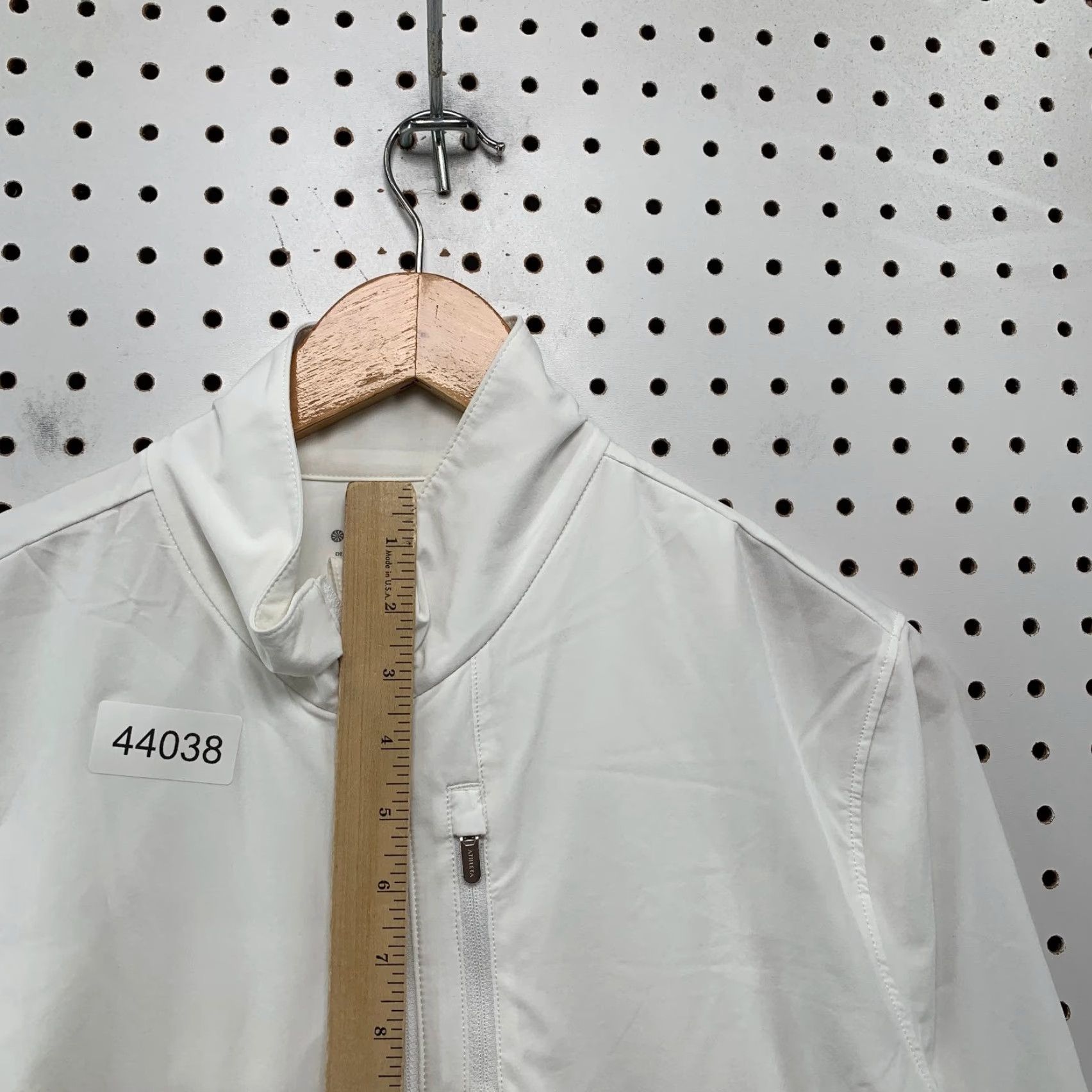 Athleta Athleta Windbreaker Jacket Womens Small White Lightweight Workout Run Size S / US 4 / IT 40 - 6 Thumbnail