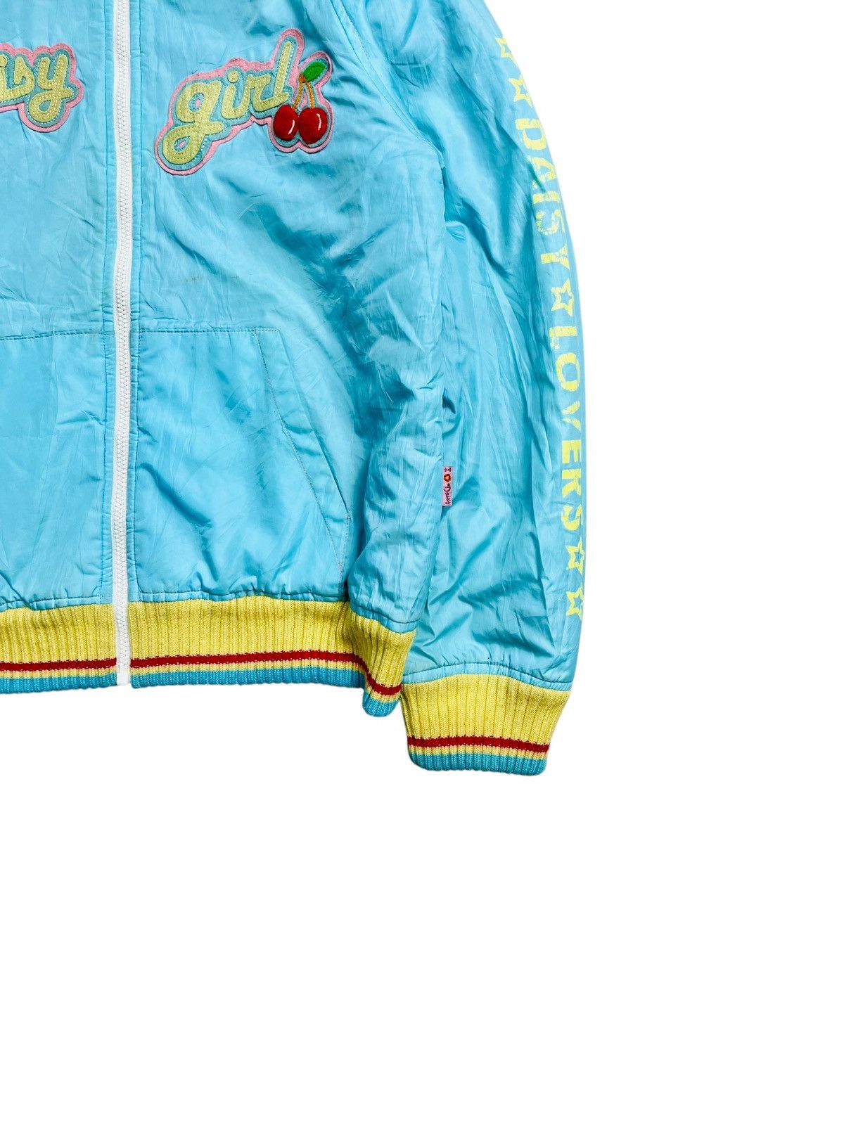 Angel Blue 2000s Daisy Lovers - Reversible Chunk Knitted Sweater Jacket Size US L / EU 52-54 / 3 - 8 Thumbnail