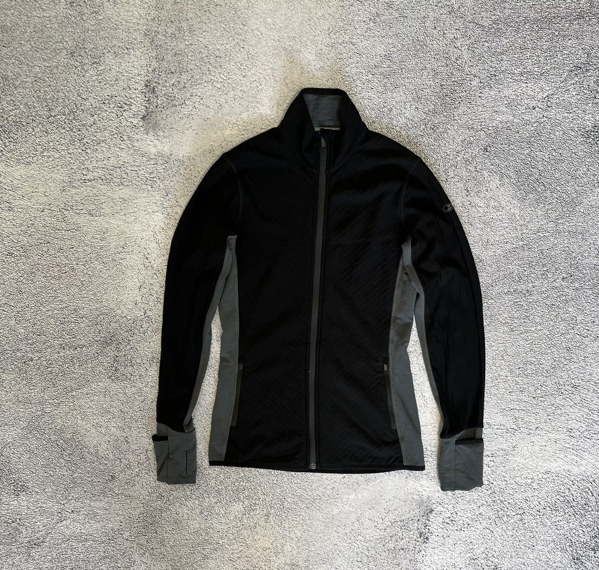 Icebreaker Icebreaker Merino Women Jacket Light Fleece Wool DescenderLS Size S / US 4 / IT 40 - 1 Thumbnail