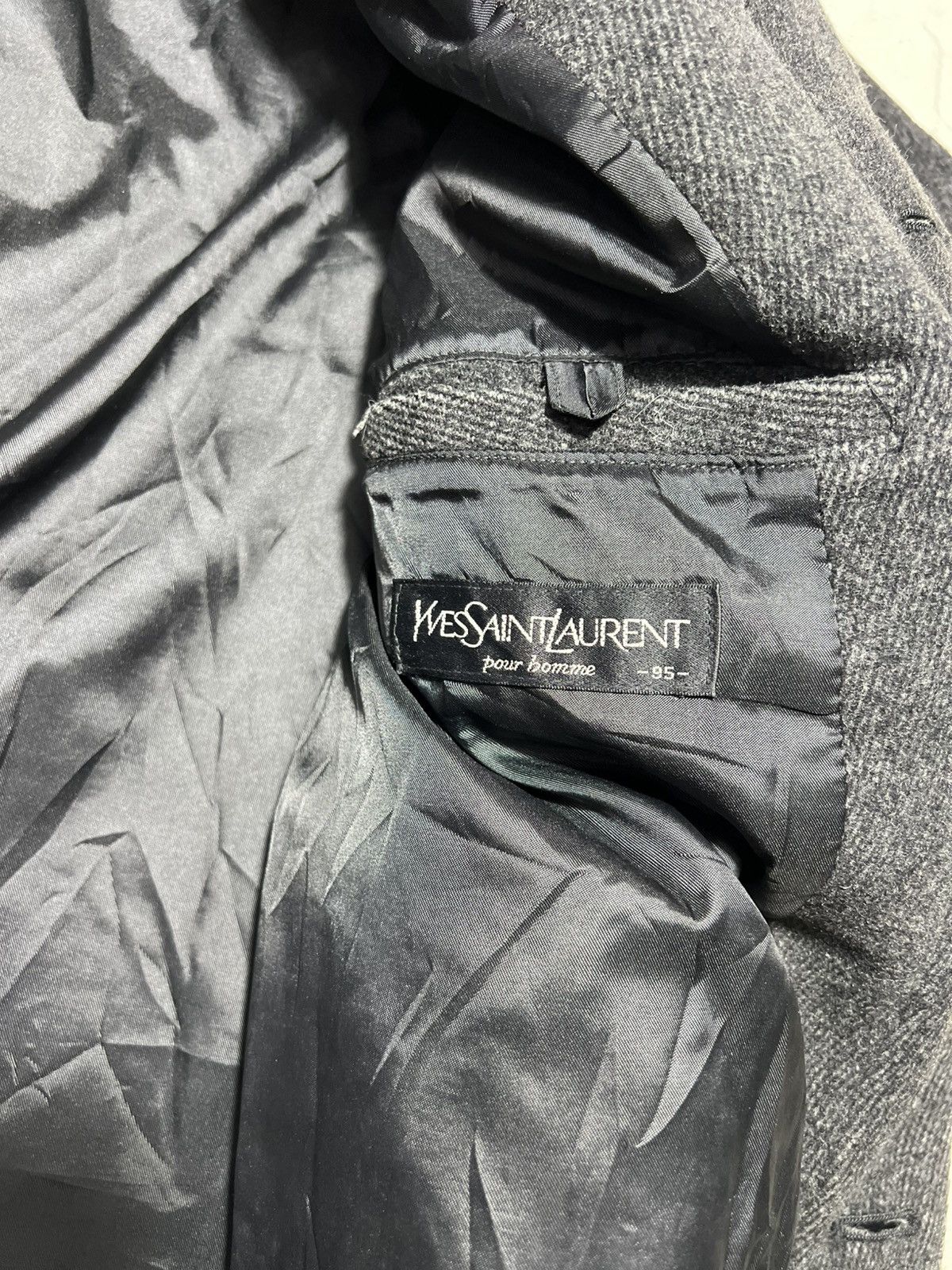 Yves Saint Laurent vintage Yves Saint Laurent wool car coat Size US L / EU 52-54 / 3 - 14 Thumbnail