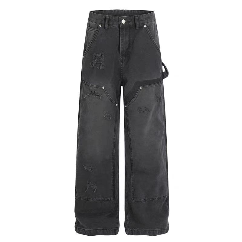 Other Street-style Washed Casual Work Pants Size US 30 / EU 46 - 6 Thumbnail