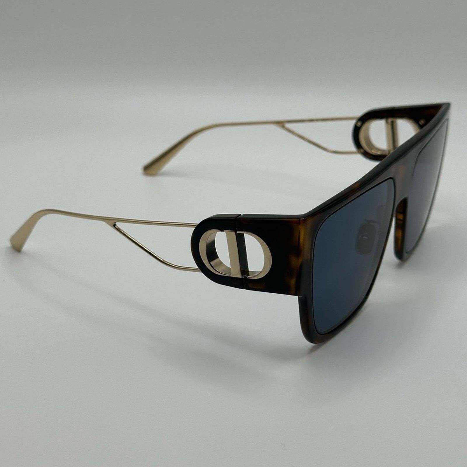 Dior NEW Dior Sunglasses 30MONTAIGNE S3U 22B0 Havana Blue Women Size ONE SIZE - 5 Thumbnail