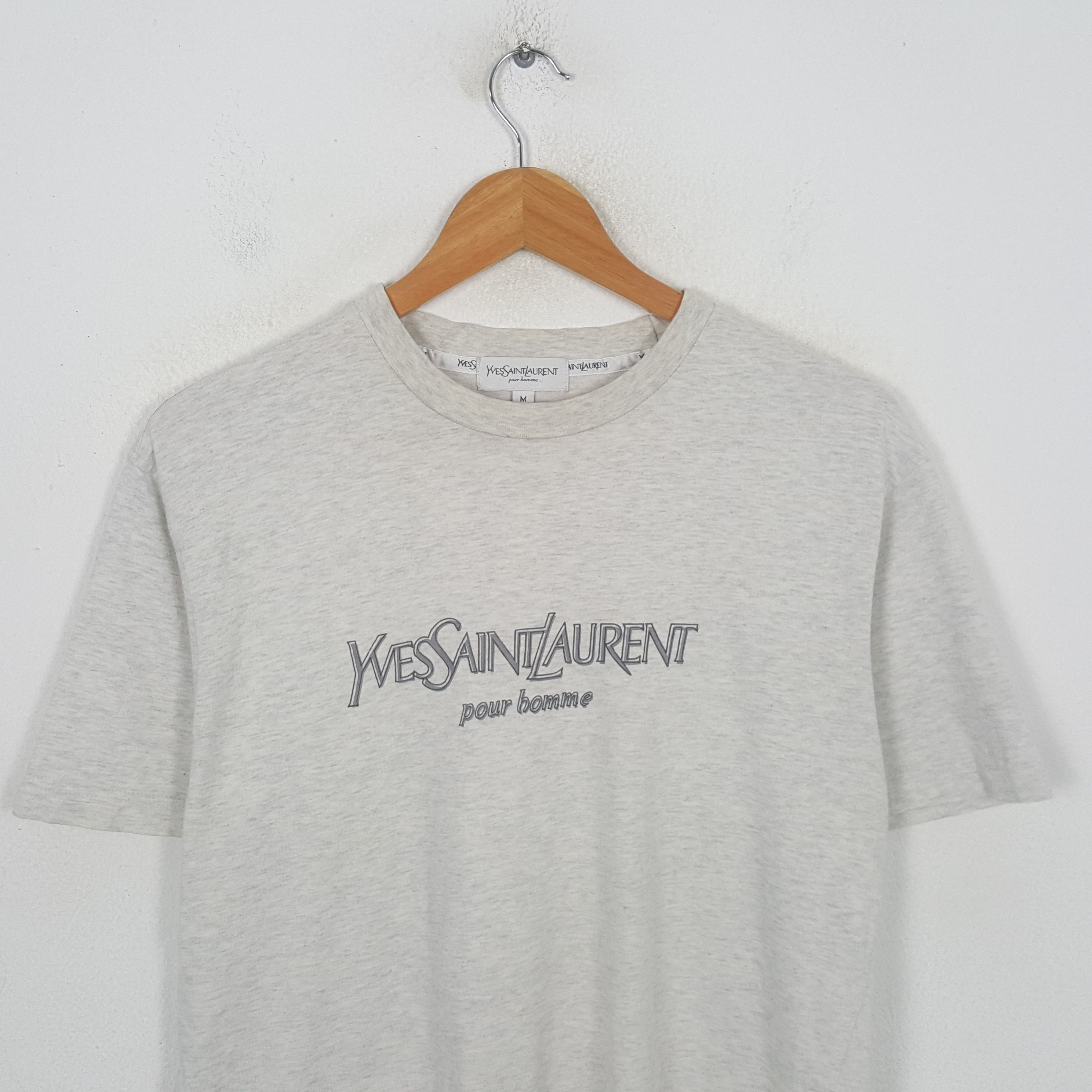Yves Saint Laurent Vintage Yves Saint Laurent Italian Brand T-shirt C294N36 Size US M / EU 48-50 / 2 - 2 Thumbnail