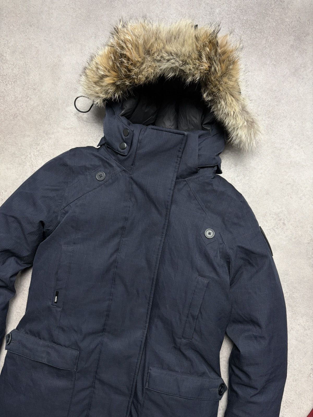 Nobis Nobis Womens Fur Parka Jacket Down Canada Outdoor Expediton Size S / US 4 / IT 40 - 2 Thumbnail