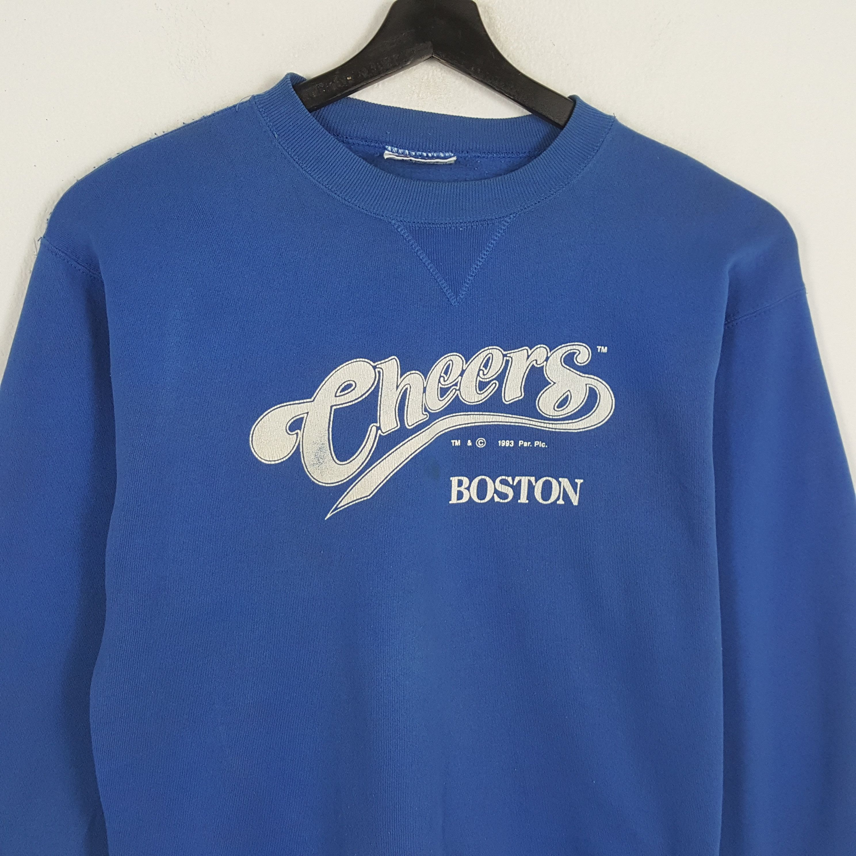 Vintage CHEERS BOSTON Movie Promo Style Vintage Sweatshirt Size US M / EU 48-50 / 2 - 2 Thumbnail