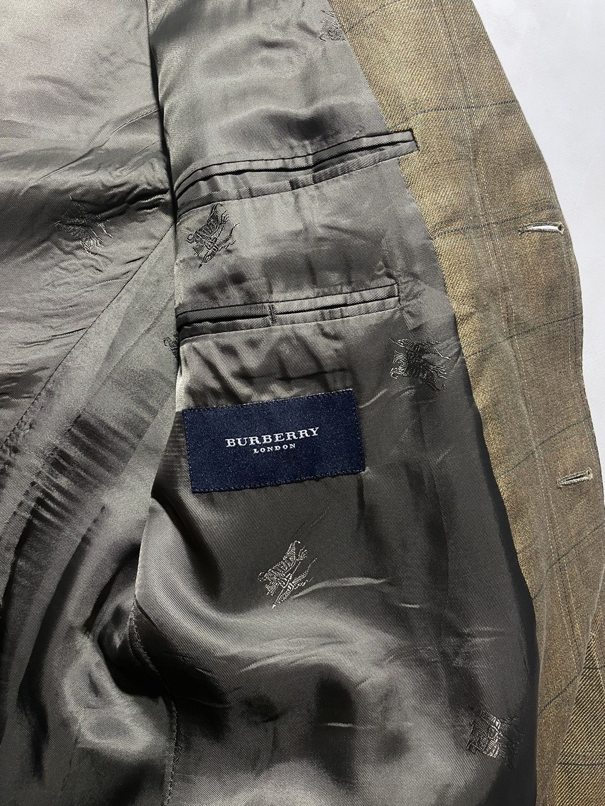 Burberry Vintage Burberry Bristol-S Plaid Blazer Size 52R - 11 Thumbnail