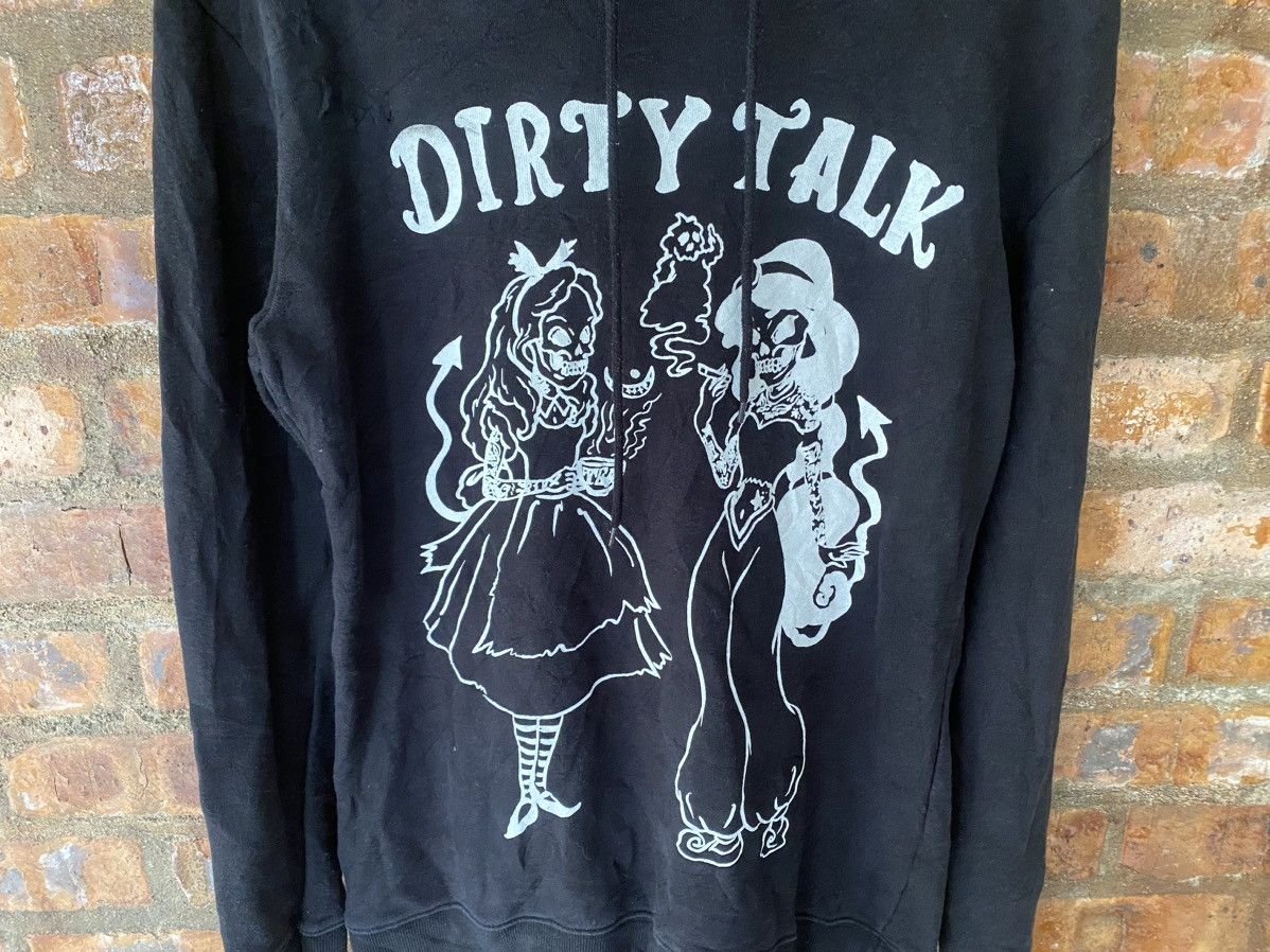 Hysteric Glamour 2000s Glad News Japan Dirty Talk satanic hoodie Size M / US 6-8 / IT 42-44 - 4 Thumbnail